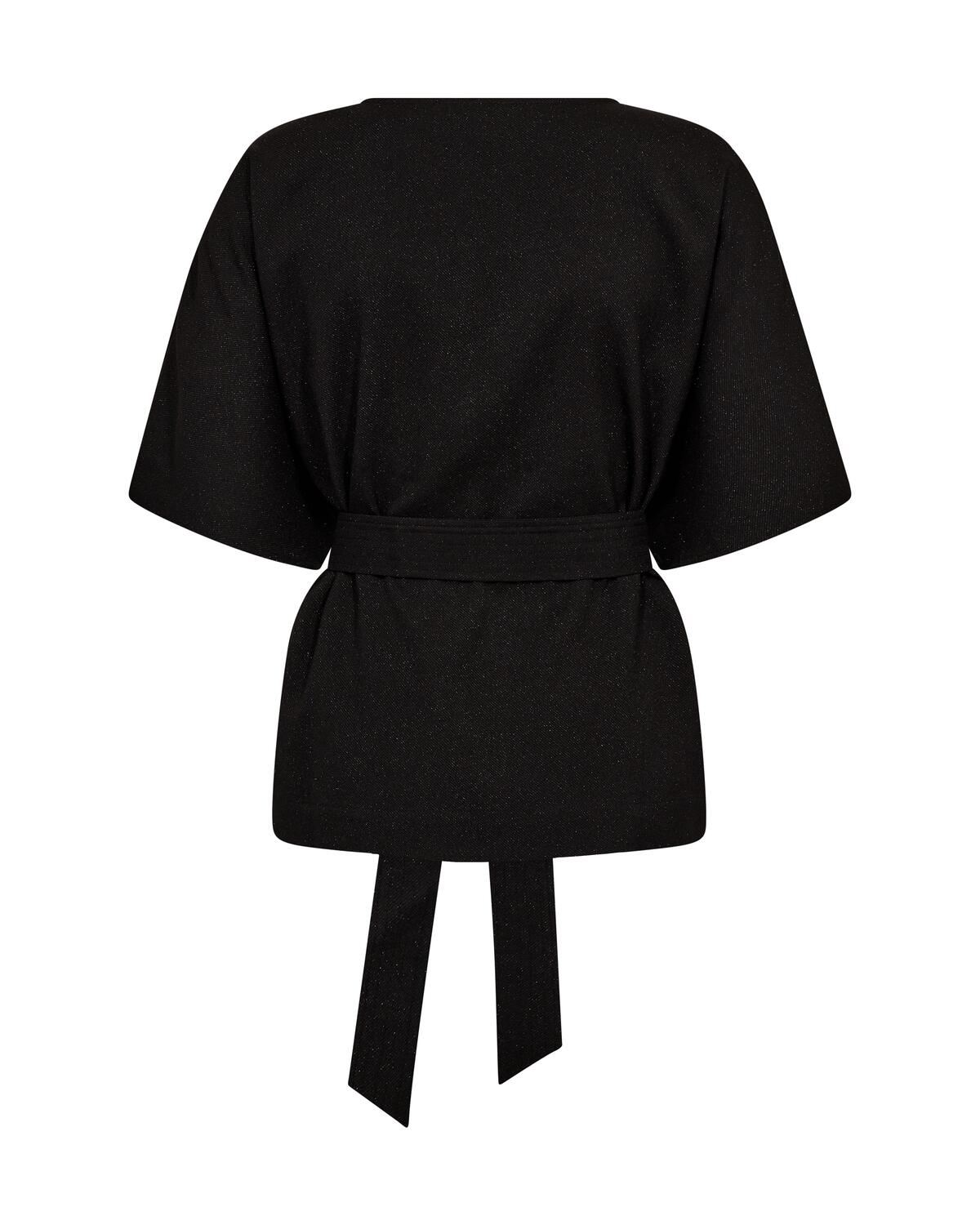 Pie Bellevue bluse - sort/glitter - Image 4