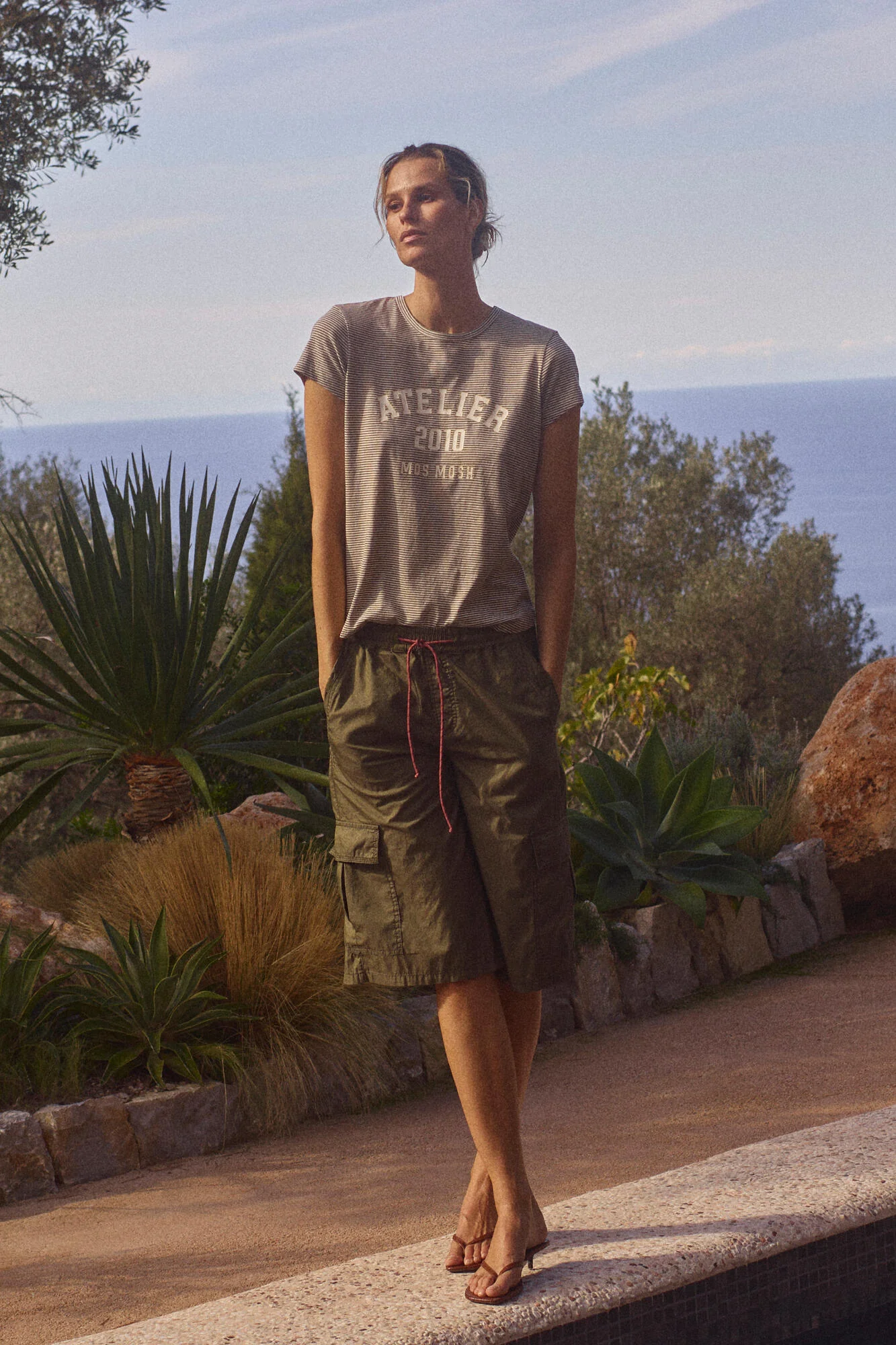 Ren Tivo shorts - Burnt Olive - Image 3