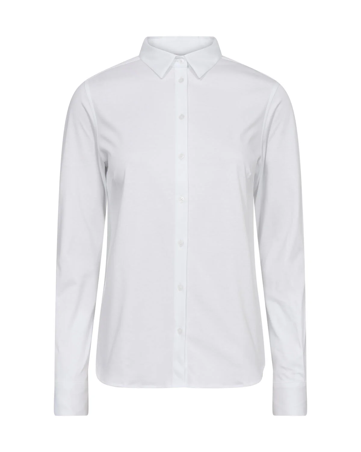 Tina Jersey skjorte - hvid - Image 2