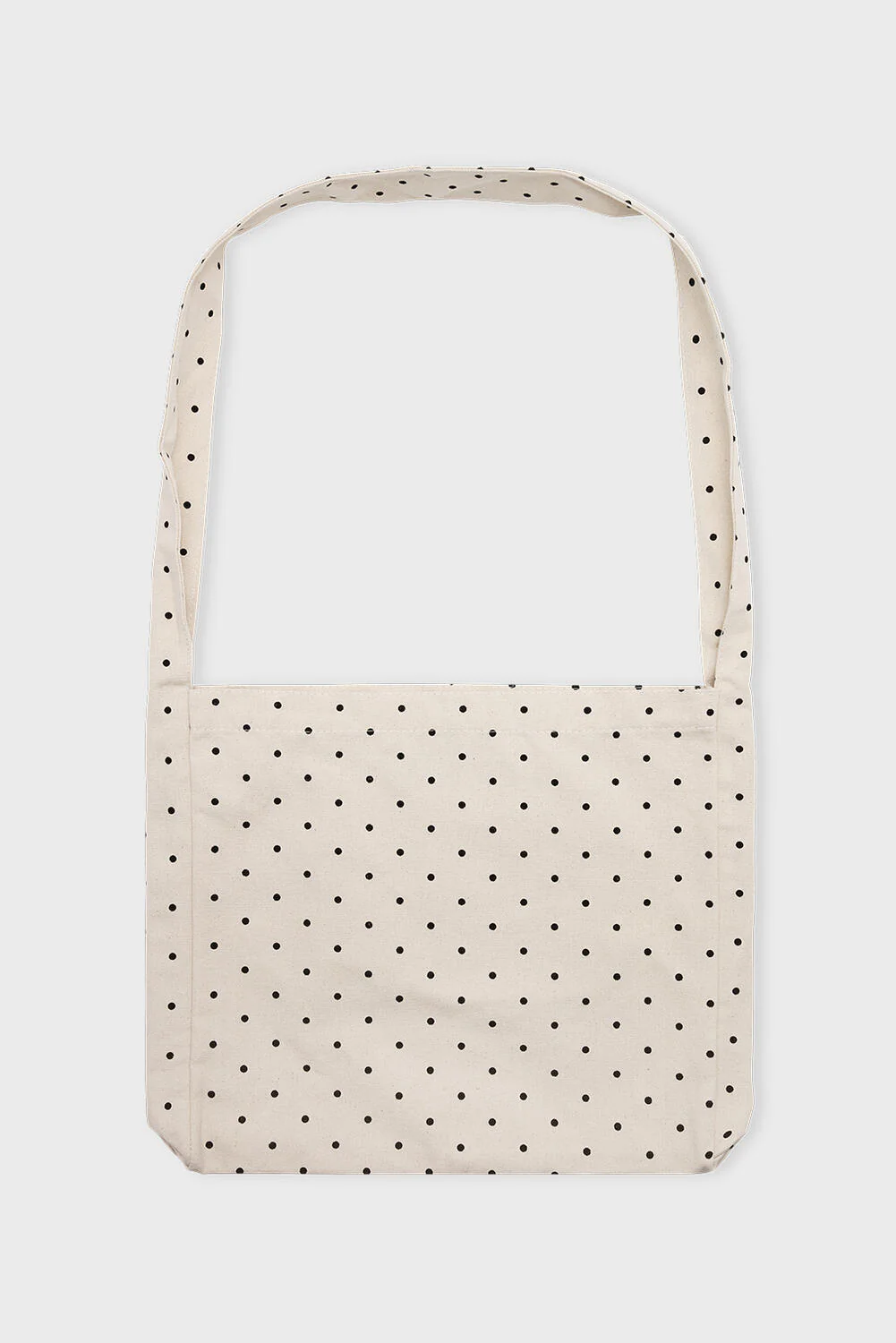Dotted crossbody taske - Ecru/Black dots - Image 3