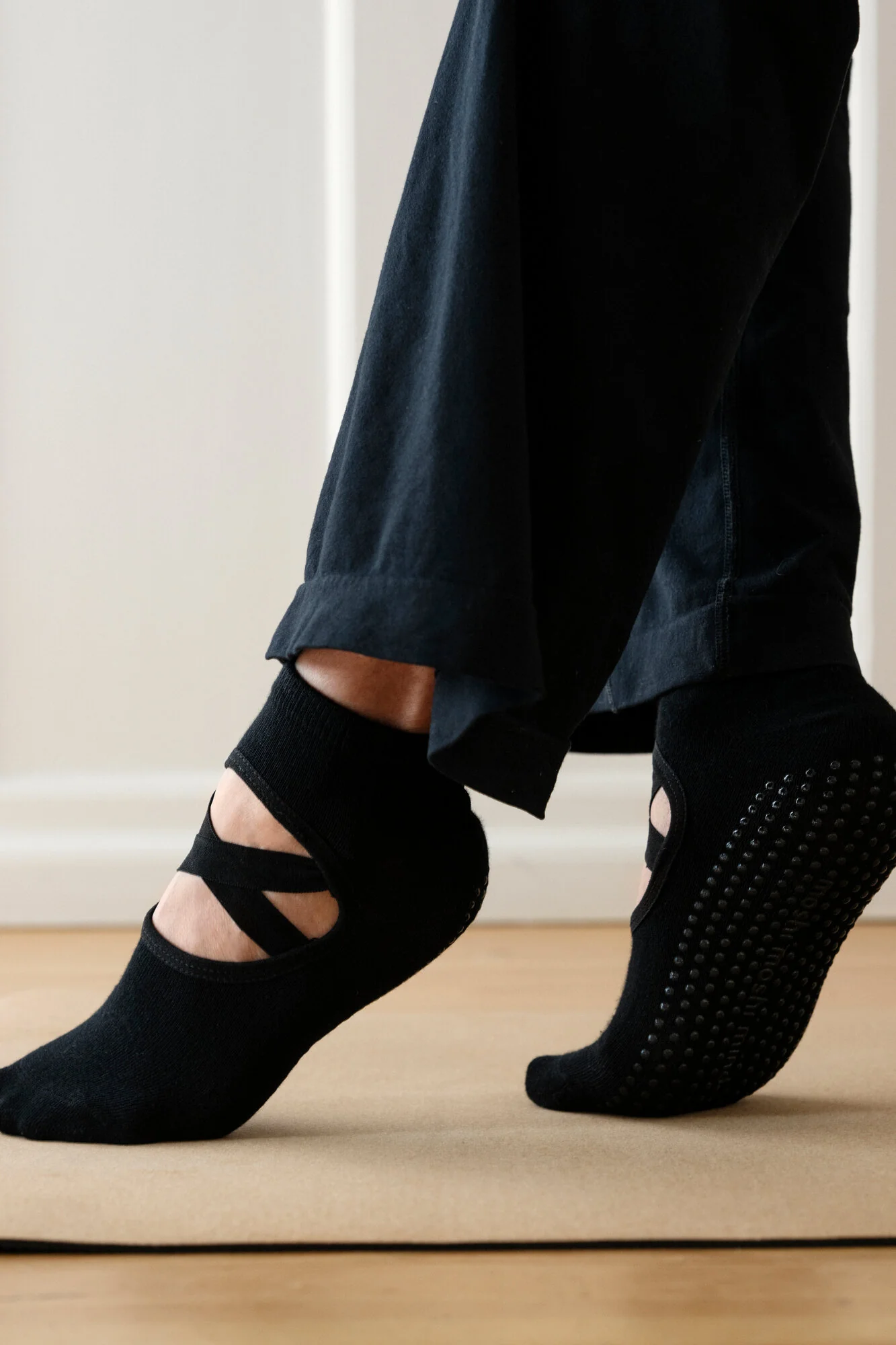 Mind Anti Slip ballerinastrømper - sort - Image 2
