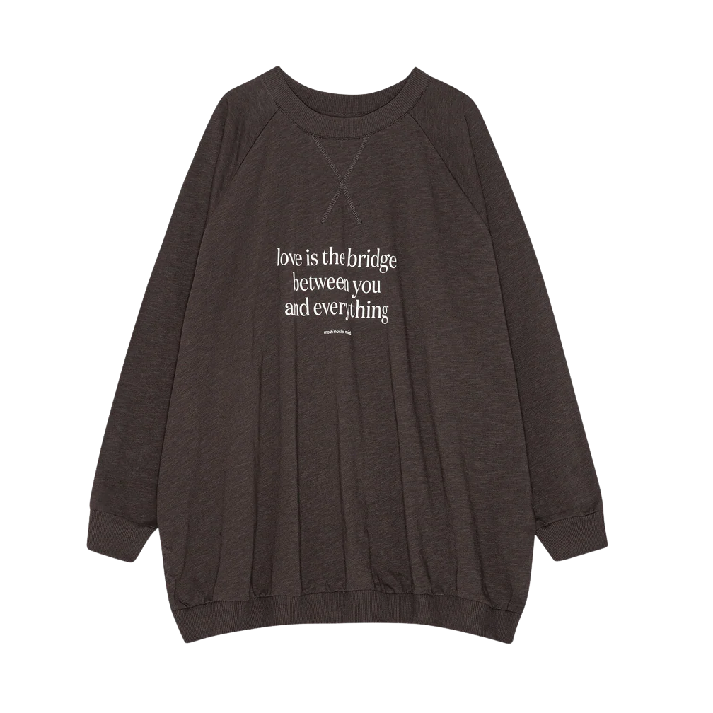 November sweatshirt - Dark Brown - Image 2
