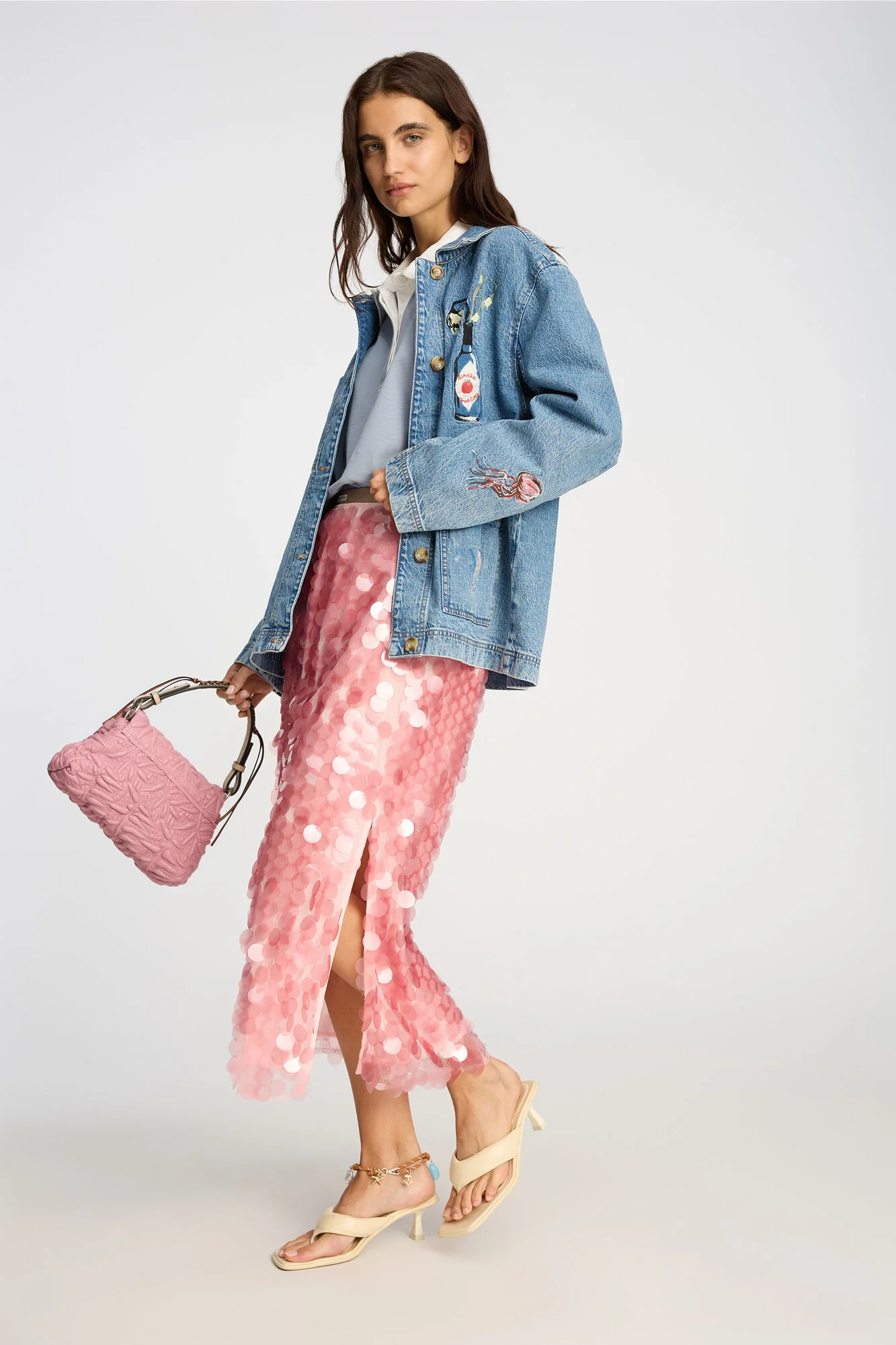 Bomi nederdel - rosa - Image 3