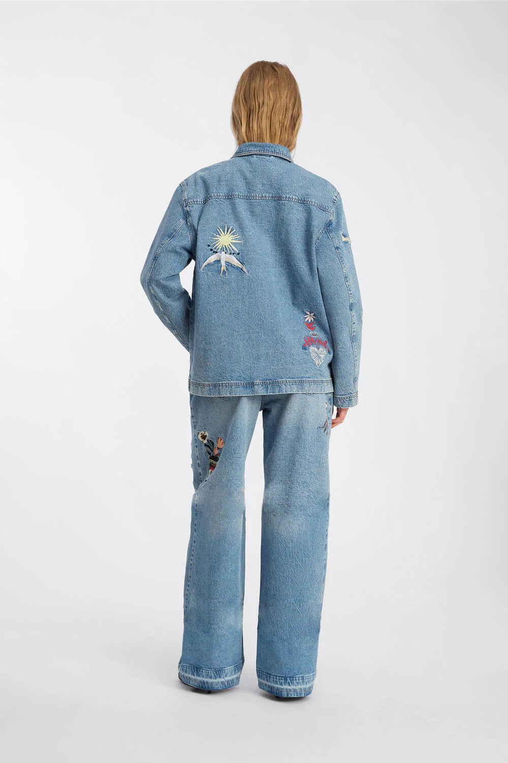 Braulia denimjakke - blå - Image 3