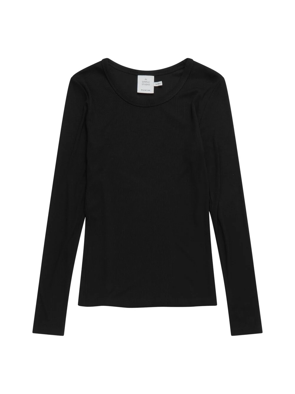 Cutest langærmet t-shirt - sort