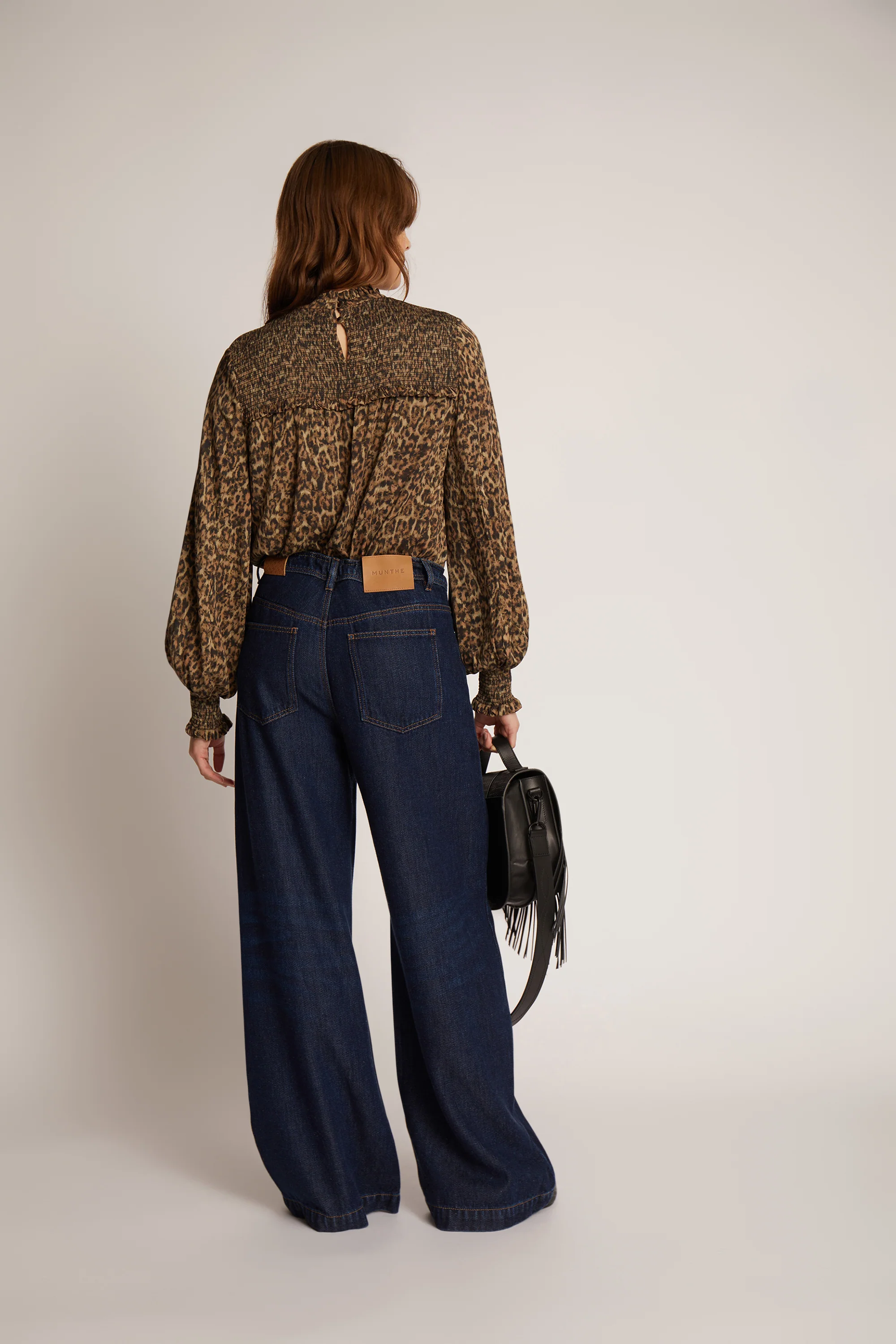 Obey wide leg jeans - Indigo - Image 3