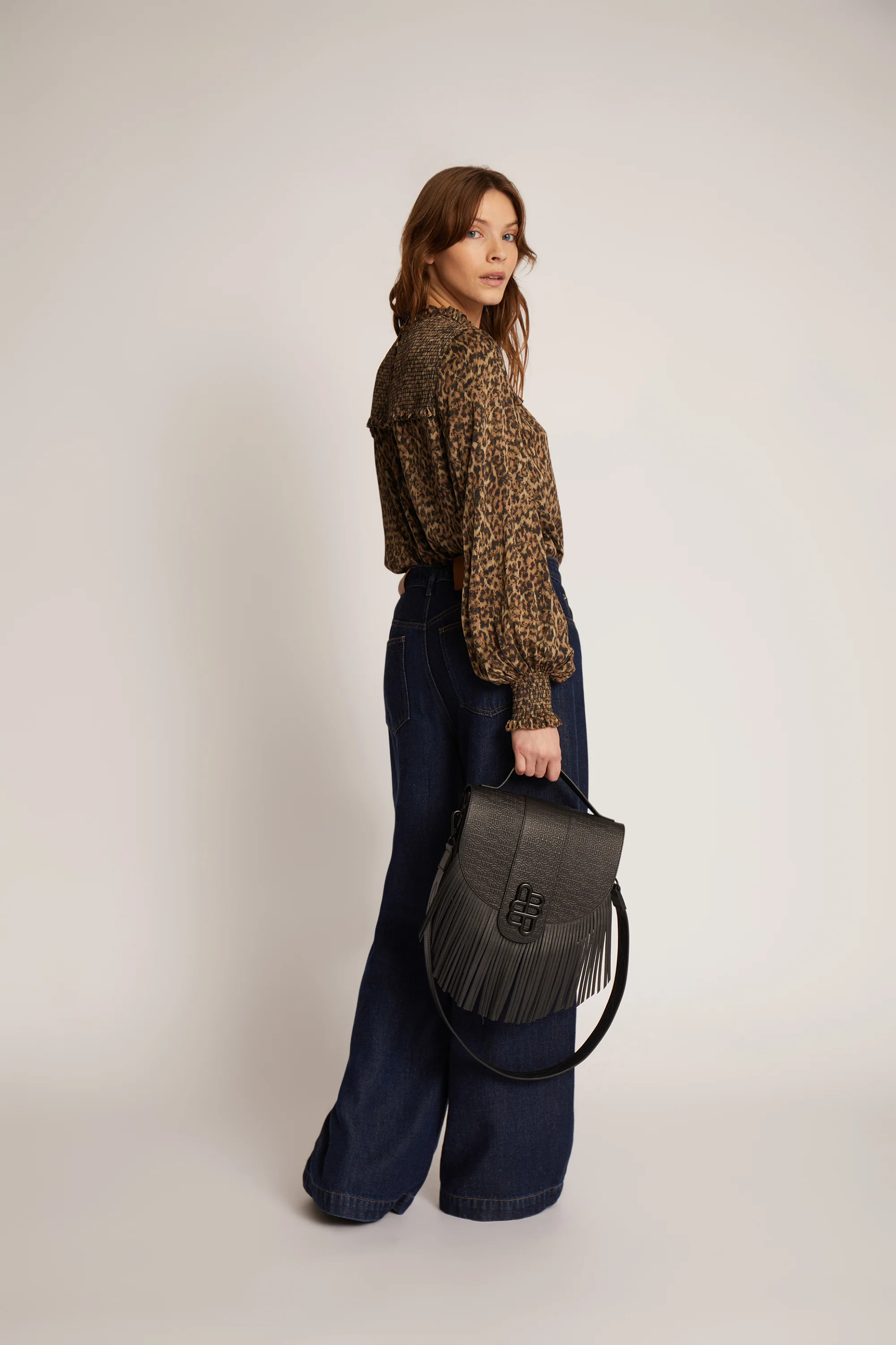 Obey wide leg jeans - Indigo - Image 4