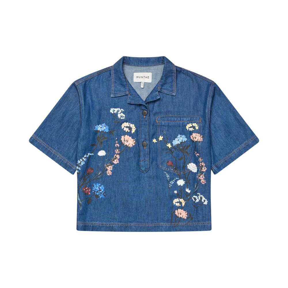Phor denimskjorte - blå - Image 2