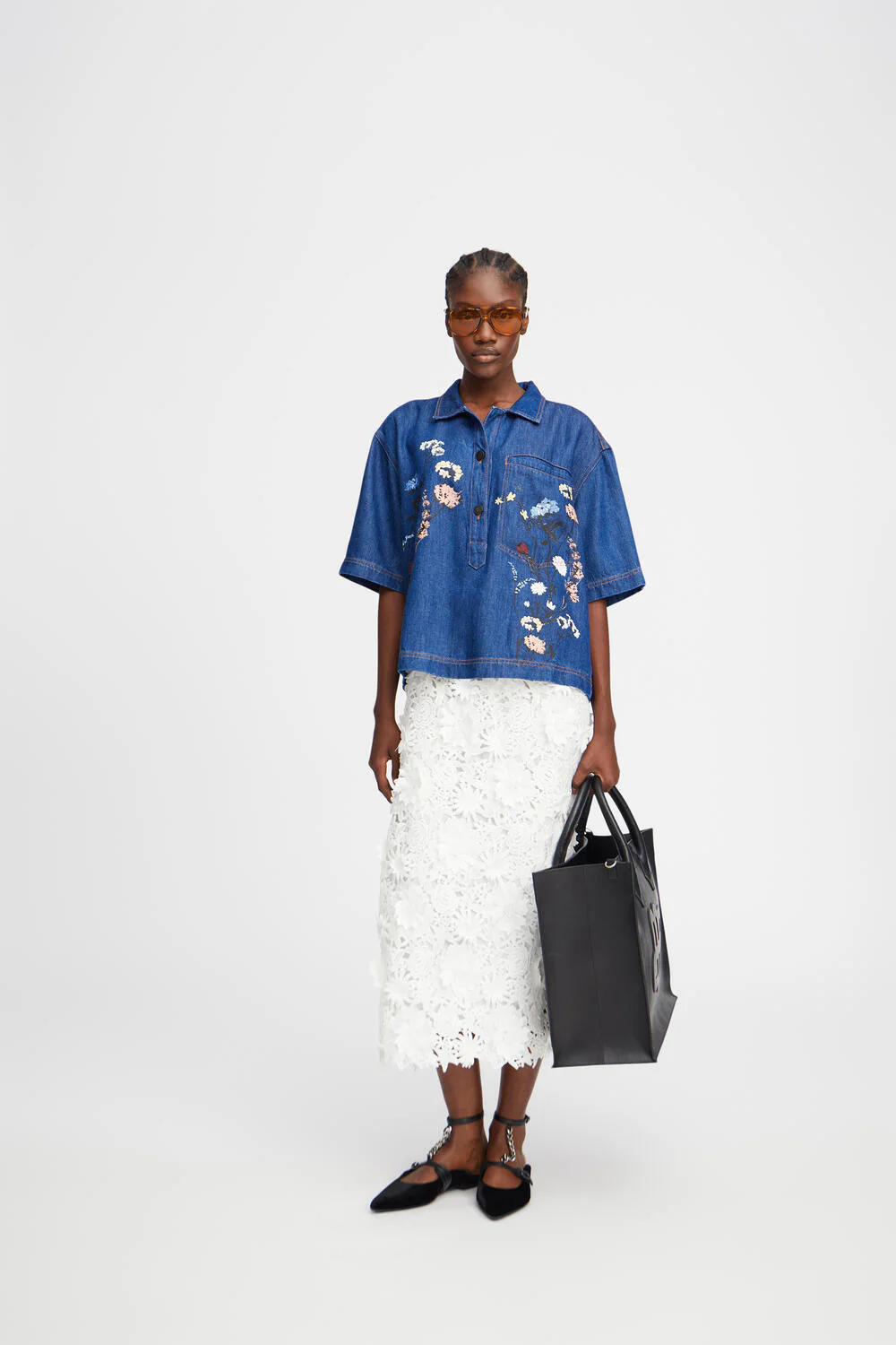 Phor denimskjorte - blå - Image 6