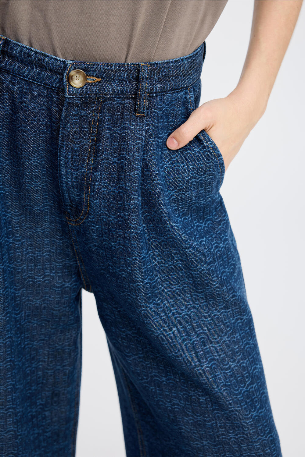 Ronan Logo jeans - Indigo - Image 5