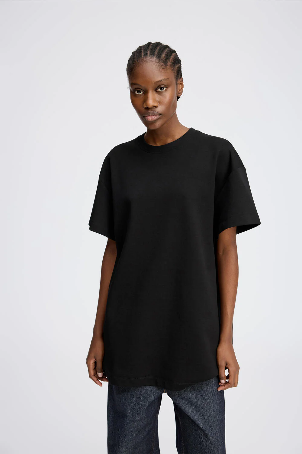 Rosie t-shirt kjole - sort - Image 6