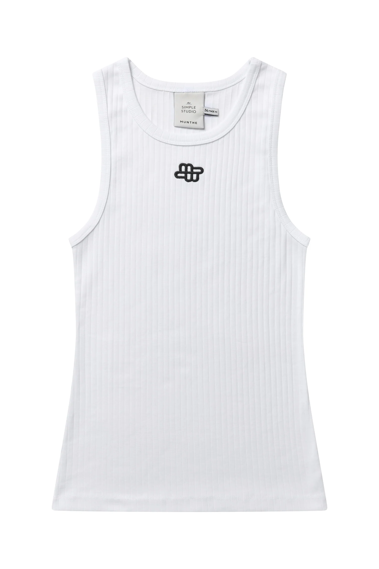 Tezza Logo tank top - hvid - Image 2