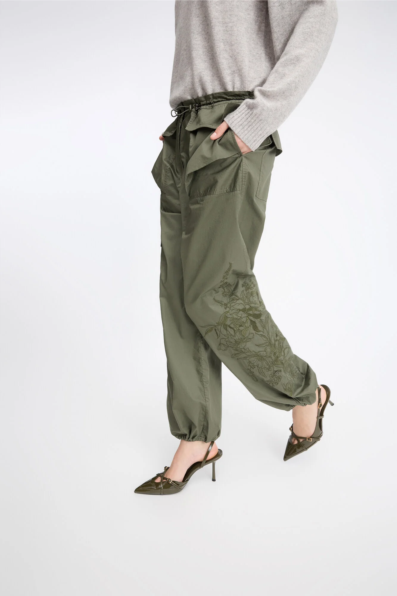 Unform bukser - Army - Image 3