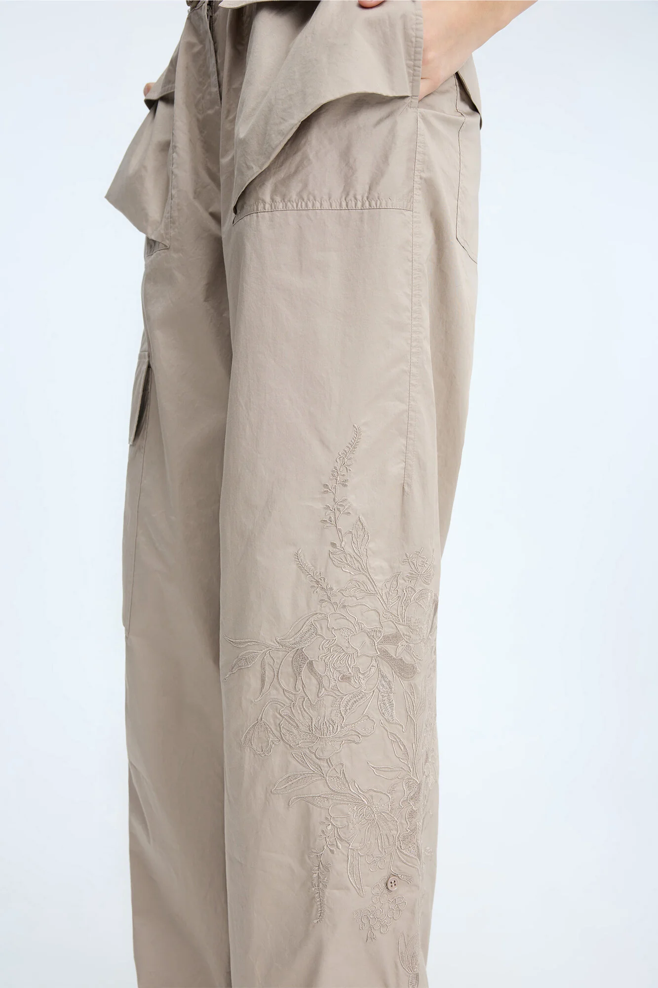 Unform bukser - Khaki - Image 5
