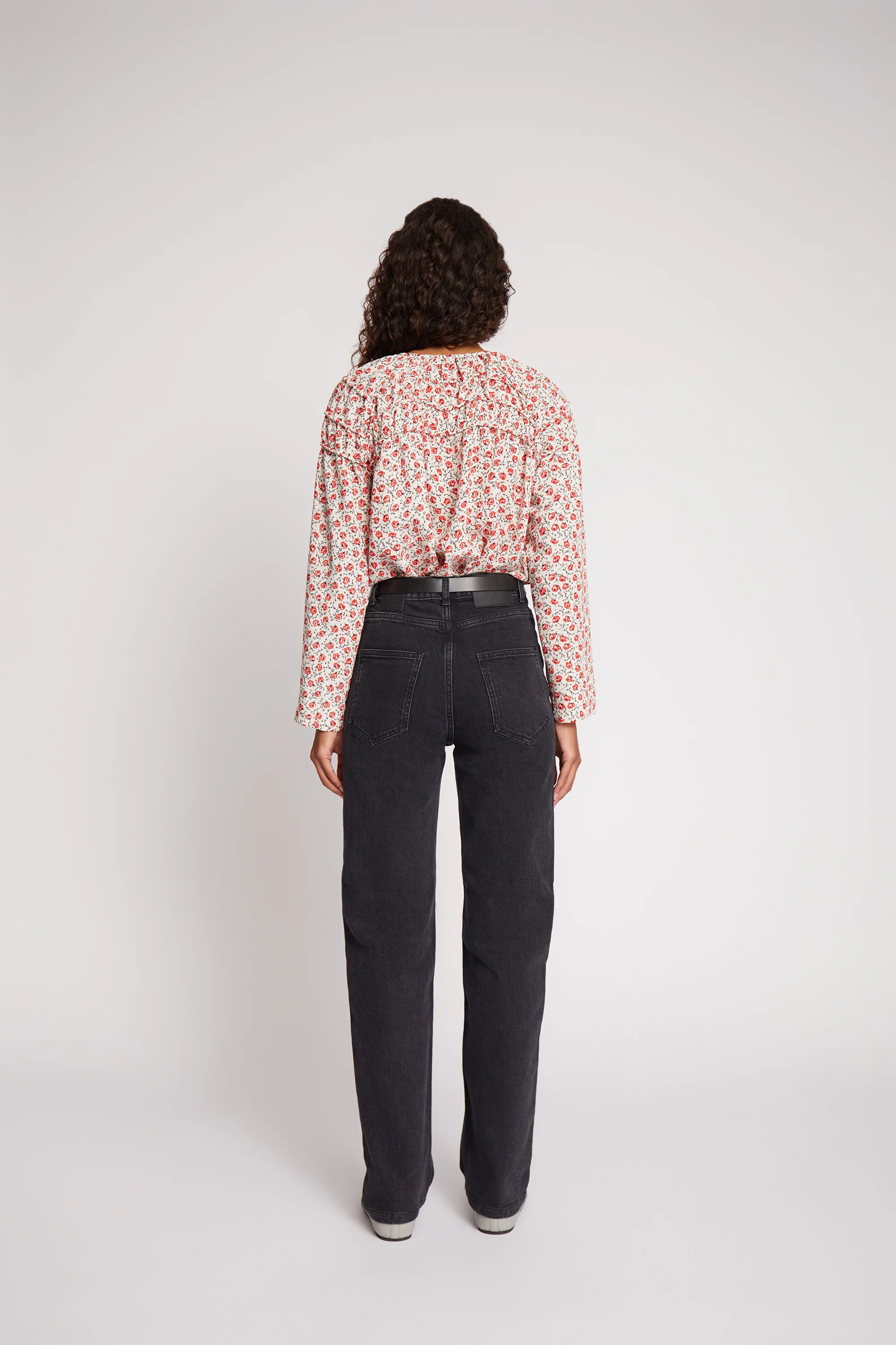 Uzza bluse - rød - Image 7
