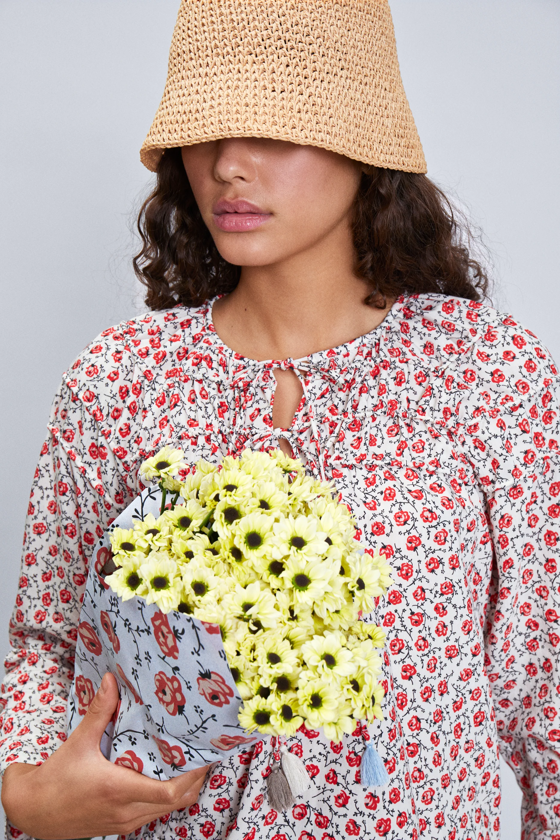 Uzza bluse - rød - Image 9