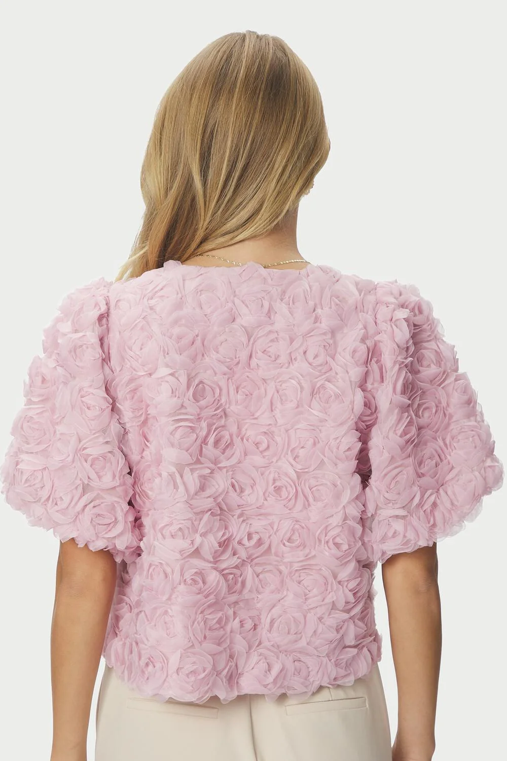 Aisa Flower bluse - rosa - Image 3