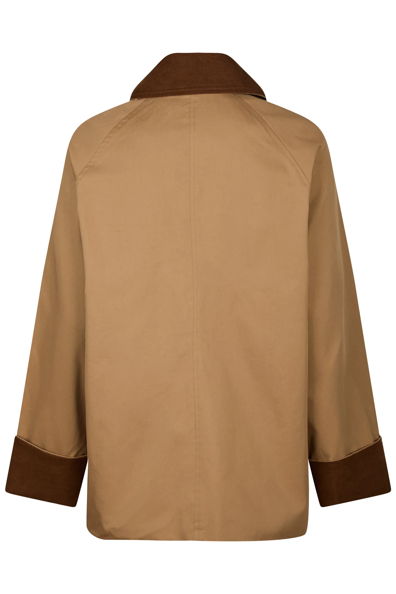 Anastacia Cord jakke - Dark Tan - Image 5