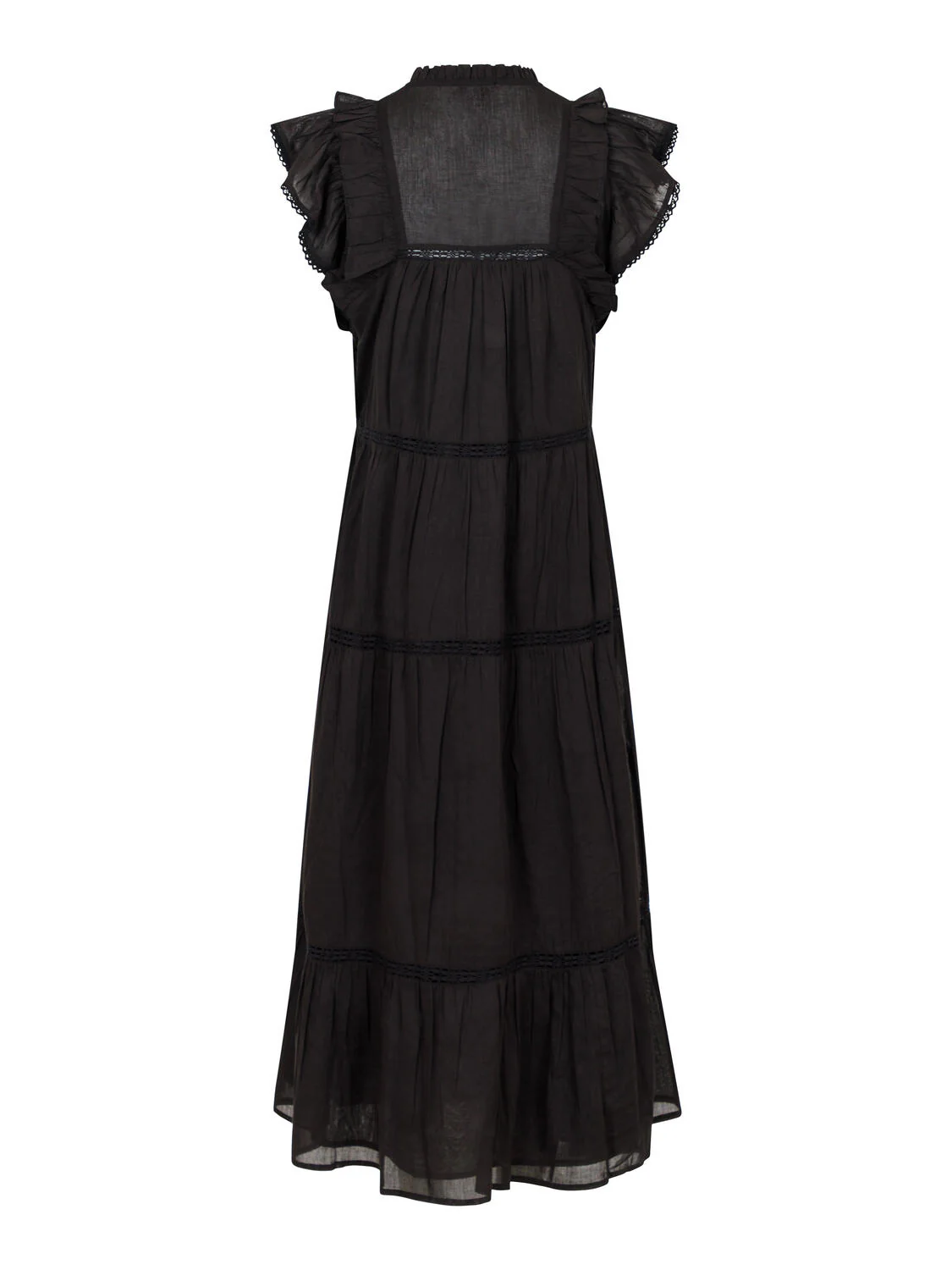 Ankita S Voile kjole - Sort - Image 3