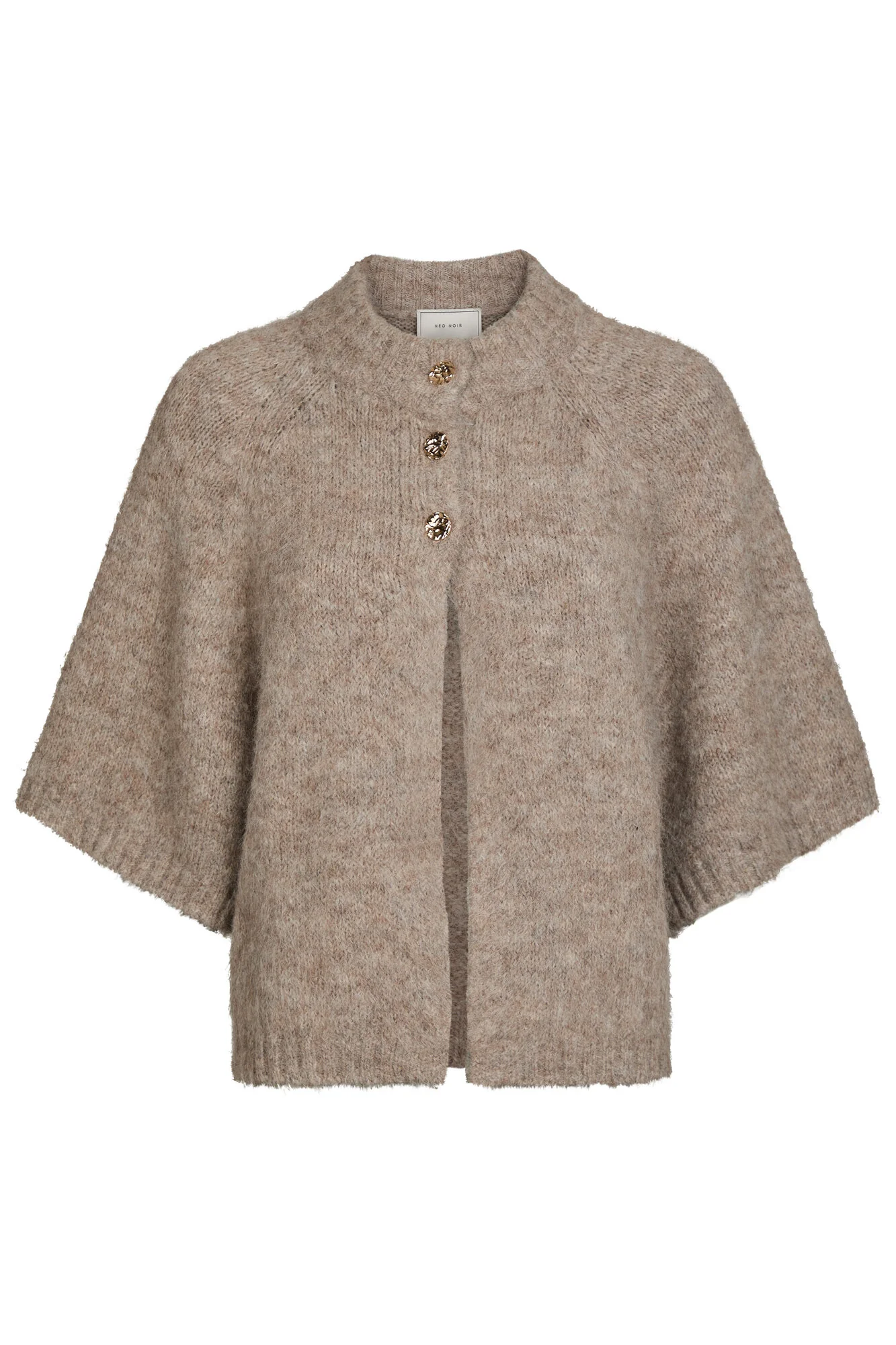 Benuta Fluffy cardigan - Beige Melange - Image 2