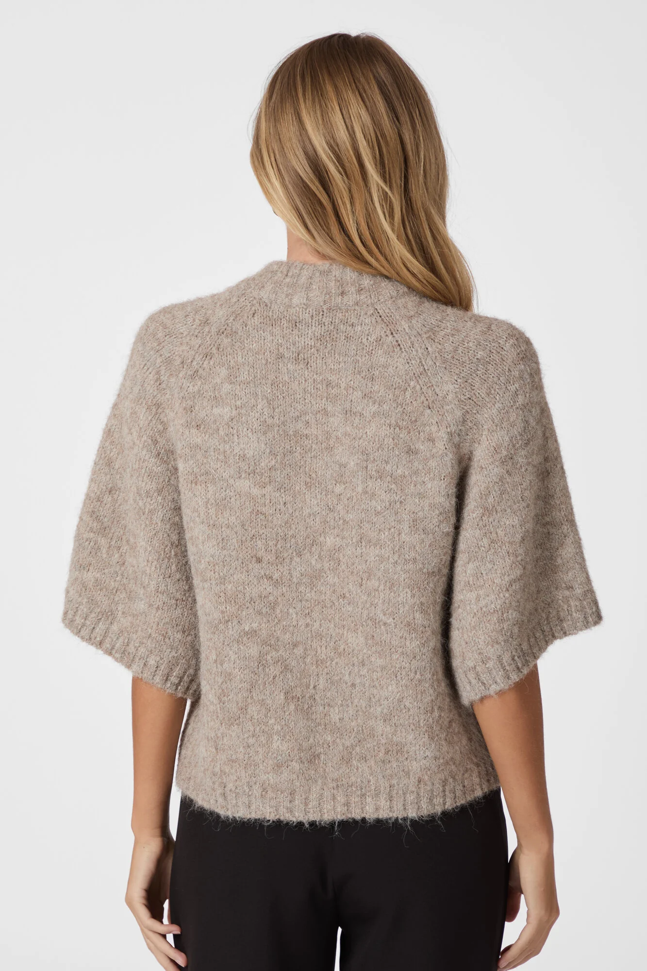 Benuta Fluffy cardigan - Beige Melange - Image 3