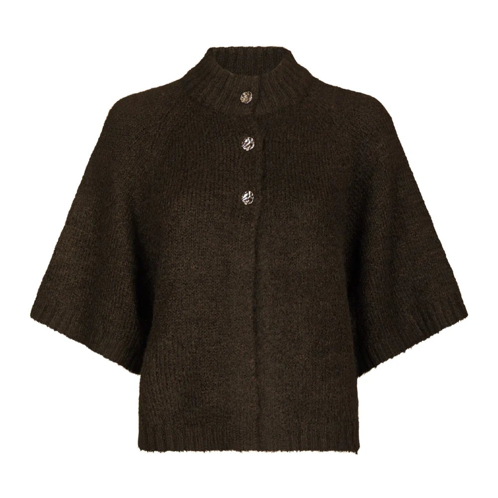 Benuta Fluffy cardigan - mørkebrun - Image 2