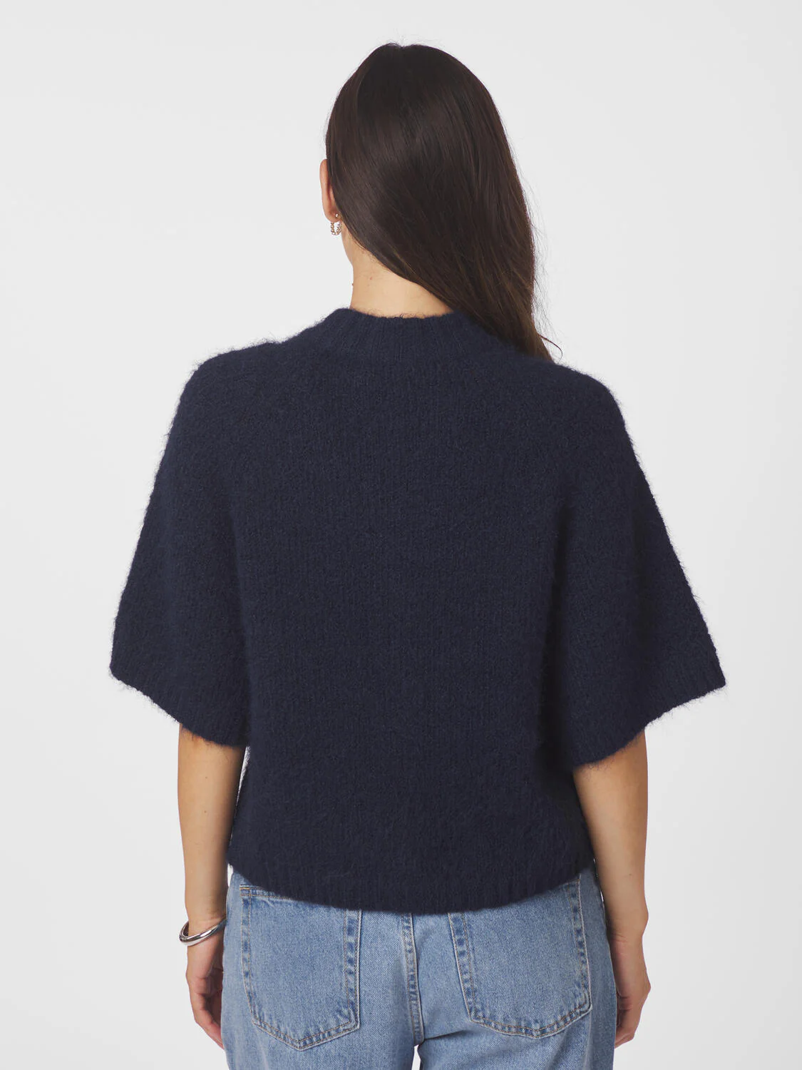 Benuta Fluffy cardigan - Navy - Image 4