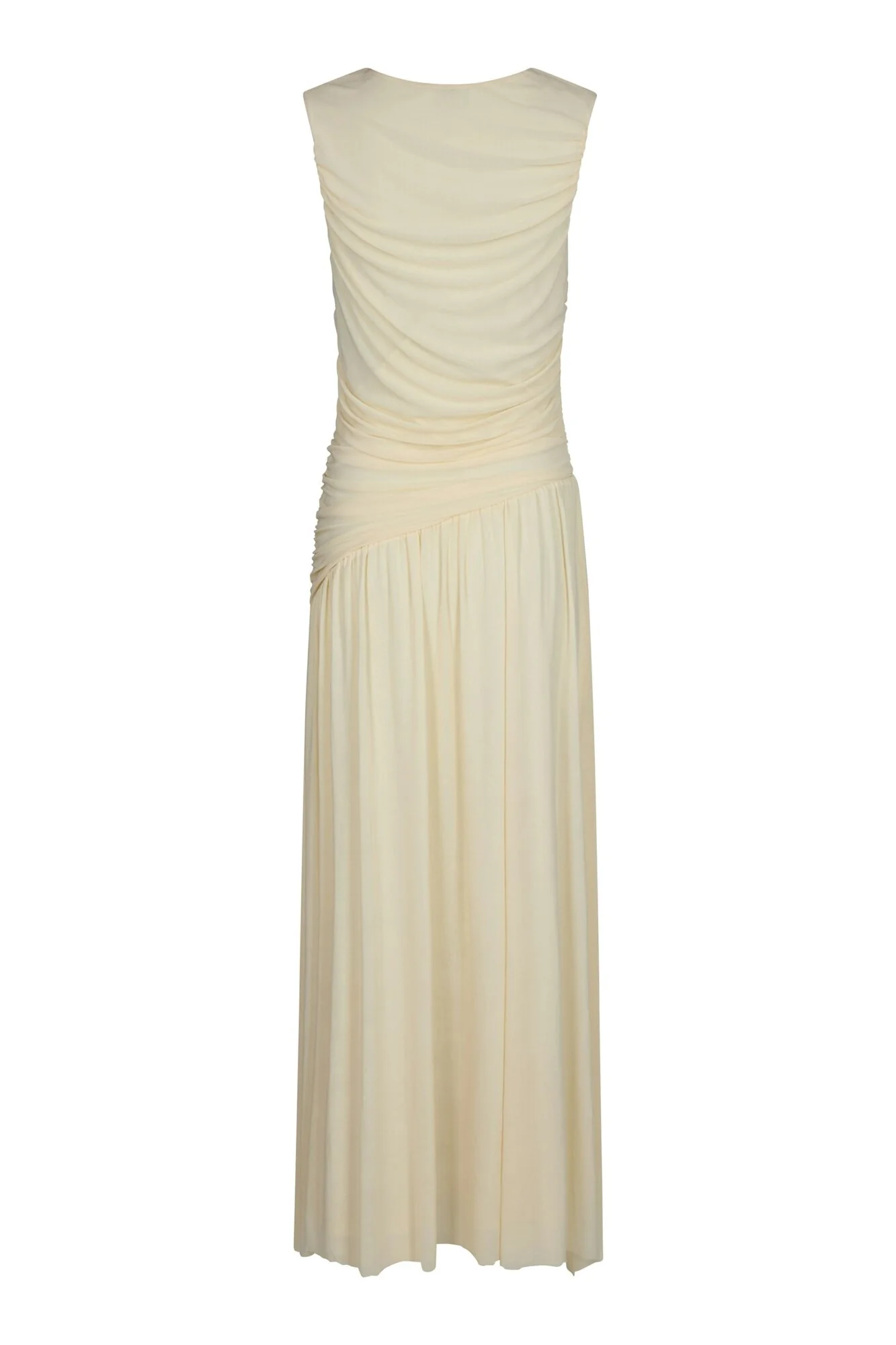Cludine Mesh kjole - Light Yellow - Image 4