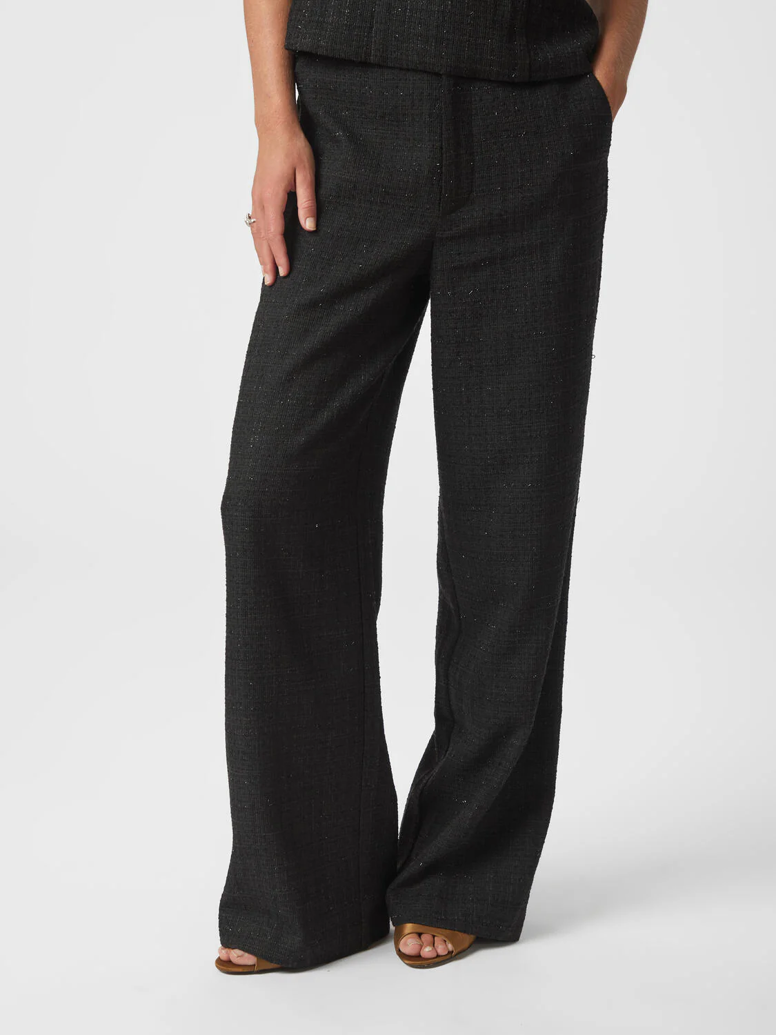 Emmett Boucle bukser - sort - Image 3