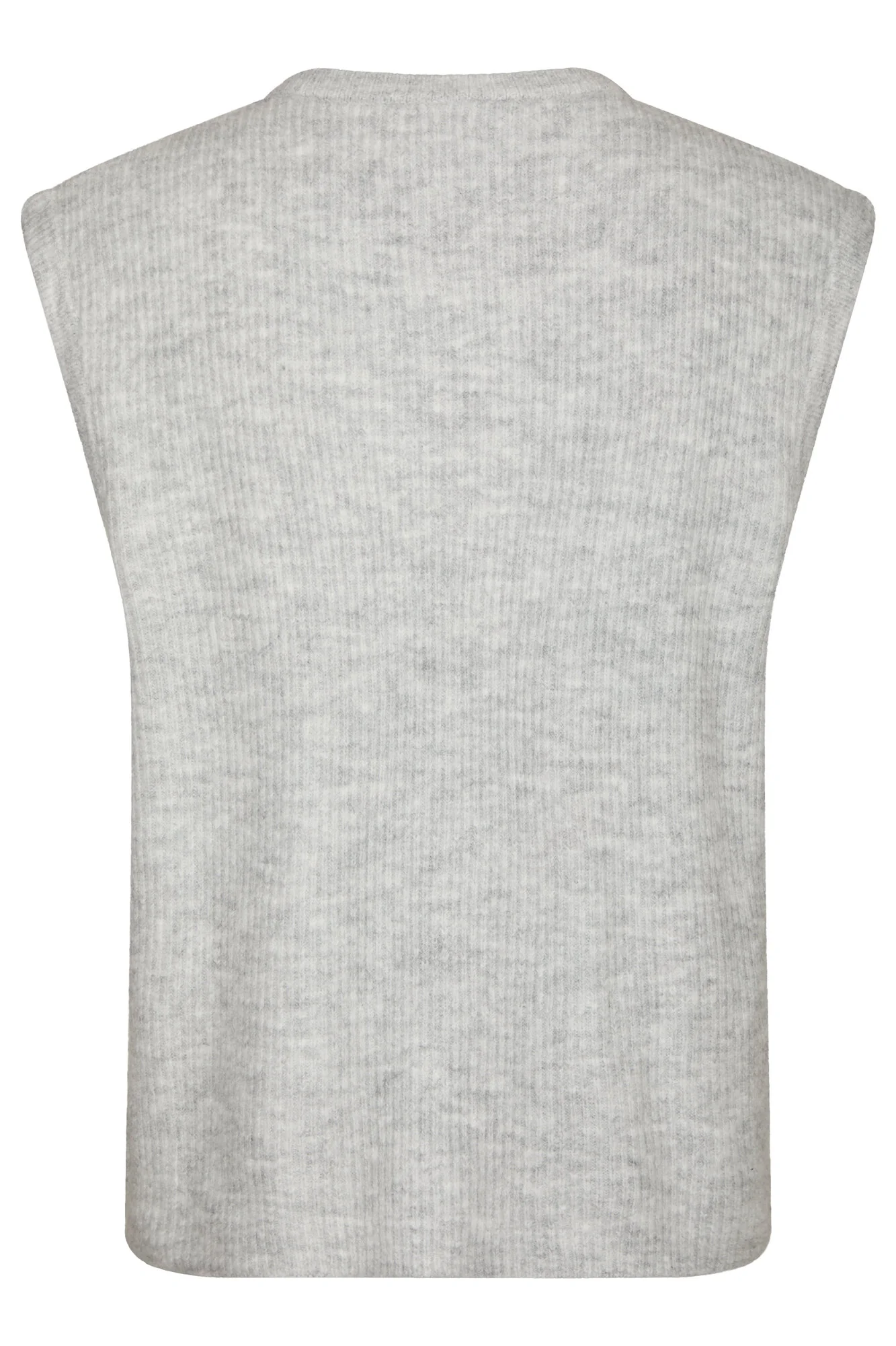 Everest strikvest - Light Grey Melange - Image 3