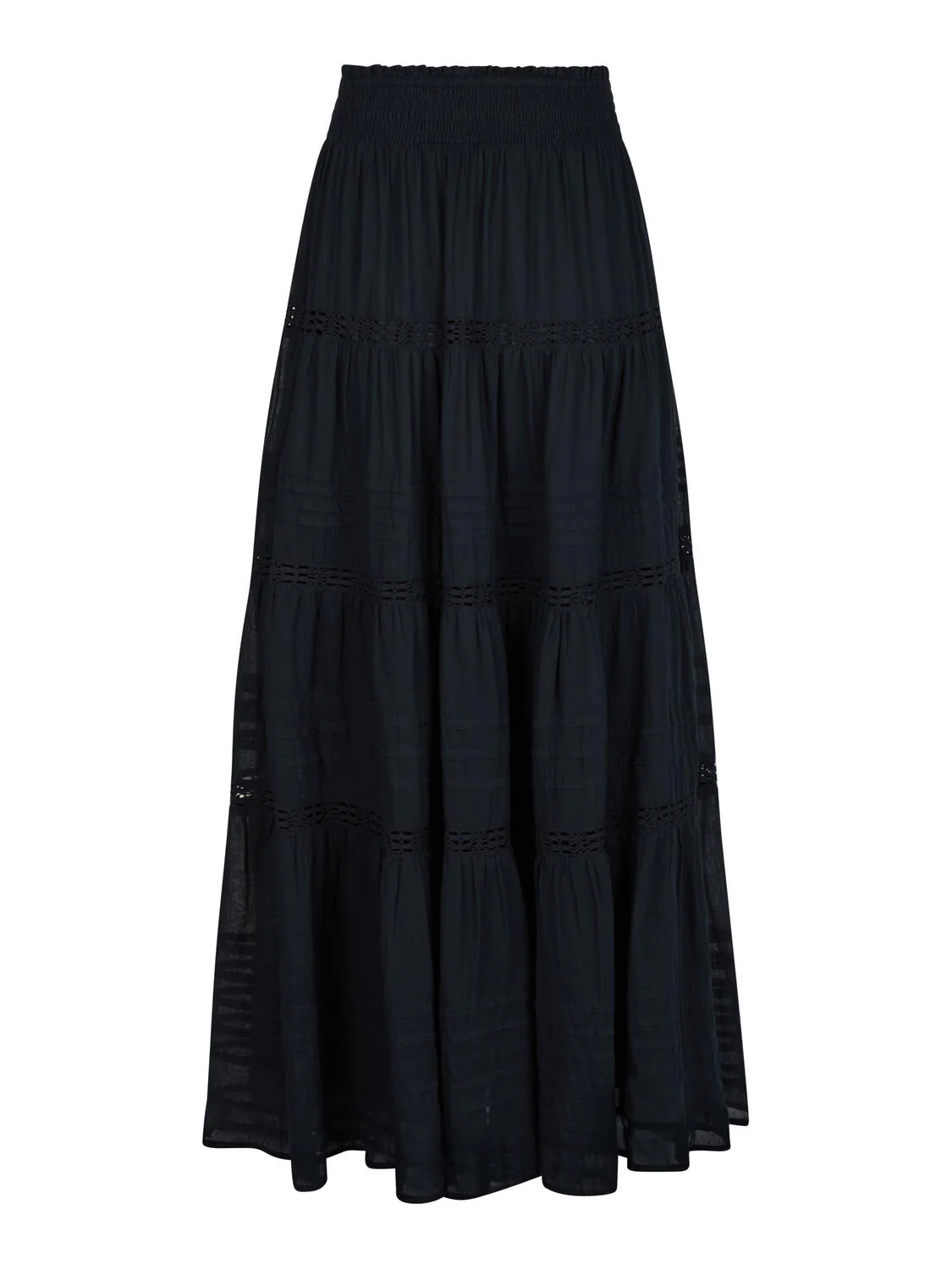 Felicia S Voile nederdel - navy - Image 2