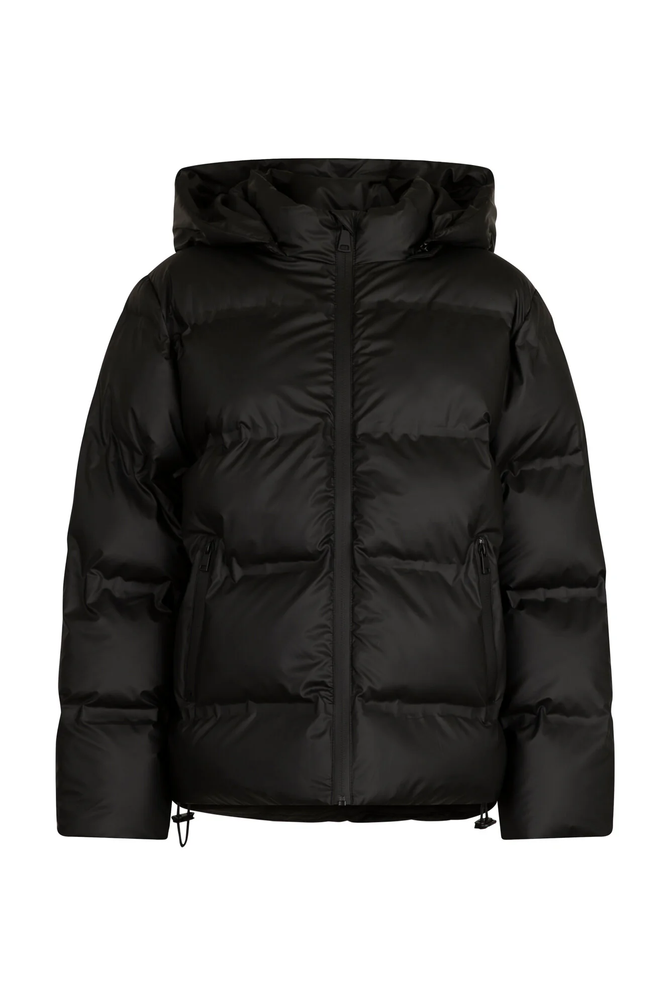 Fox Puffer dunjakke - Sort - Image 2
