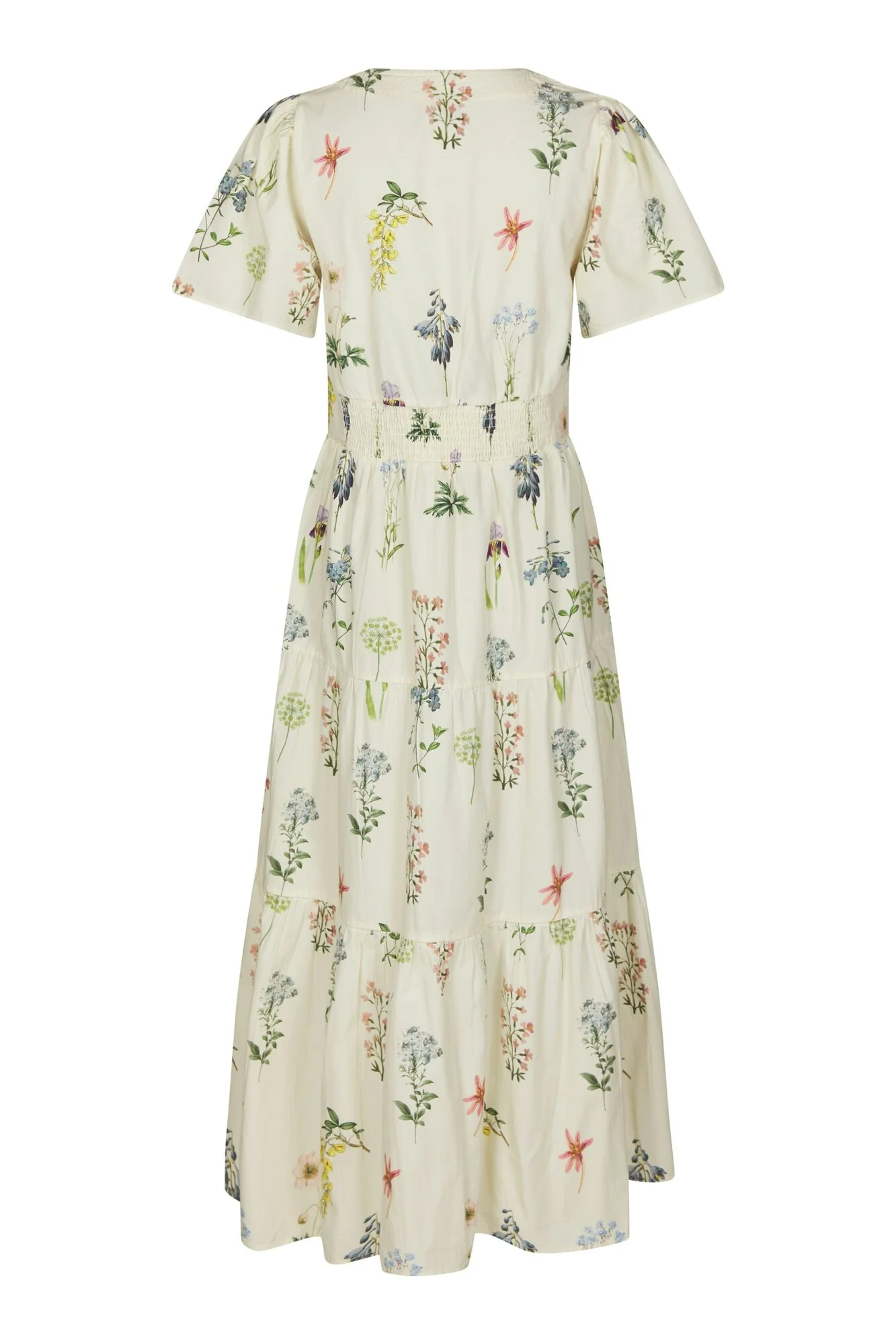 Gardena Flower Rank kjole - Off White - Image 4