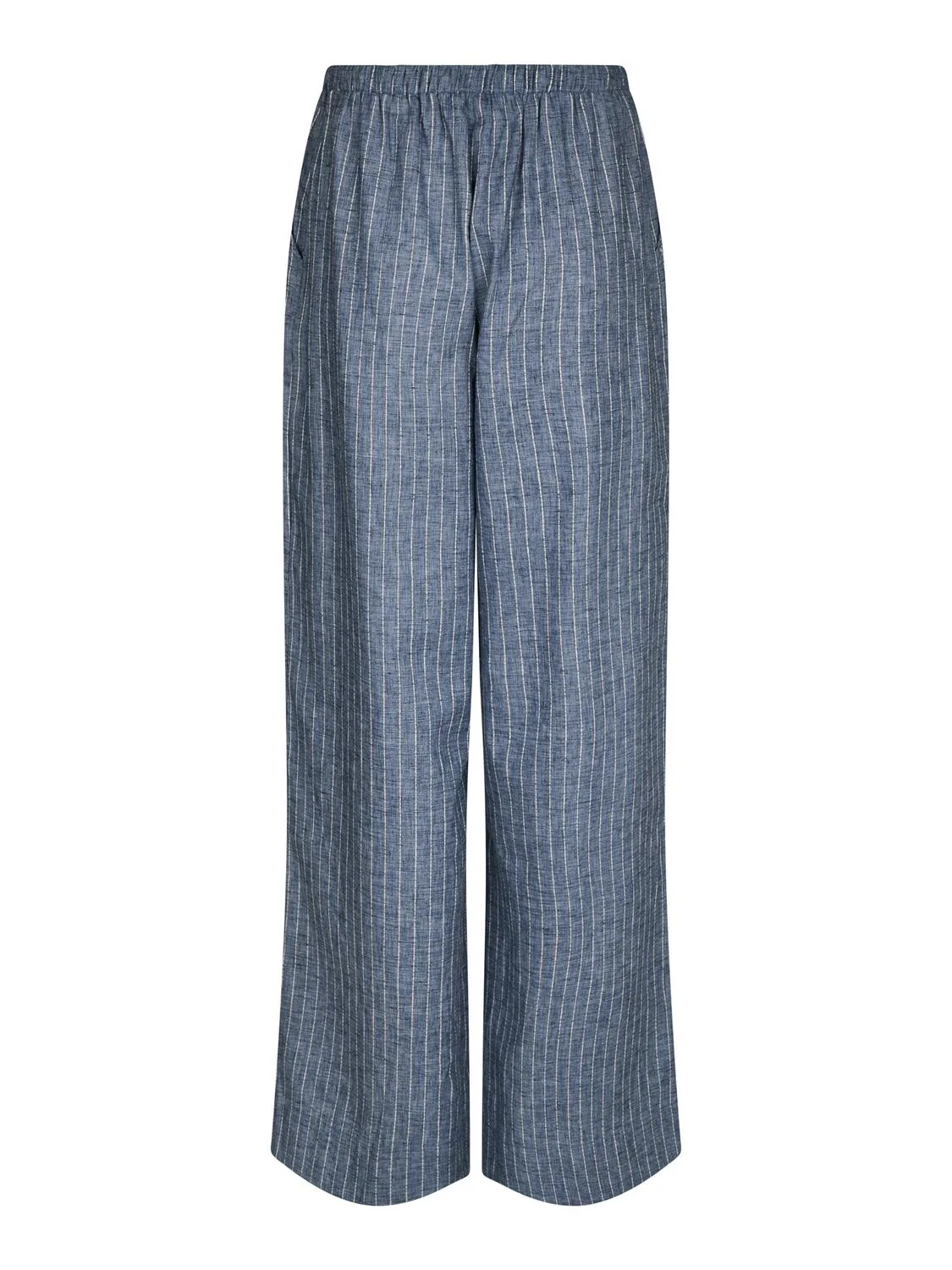 Heifa Emb Stripe bukser - blå - Image 4