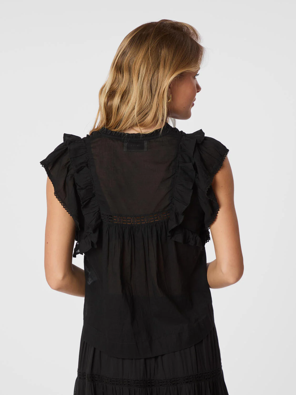 Jayla S Voile top - sort - Image 5