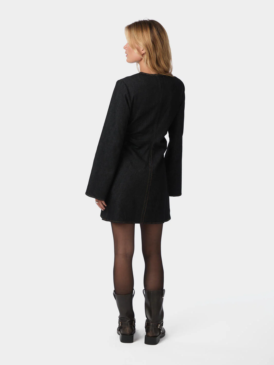 Jumari denimkjole - sort - Image 3