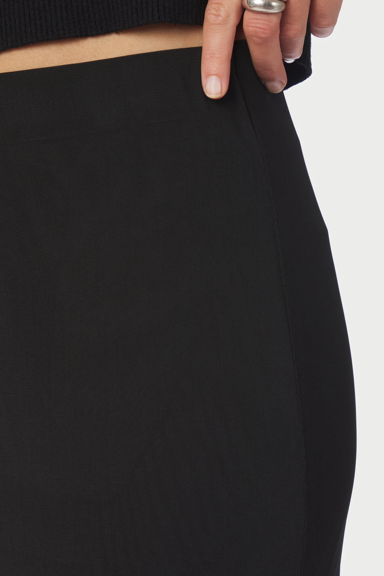 Marlise Mesh nederdel - sort - Image 5