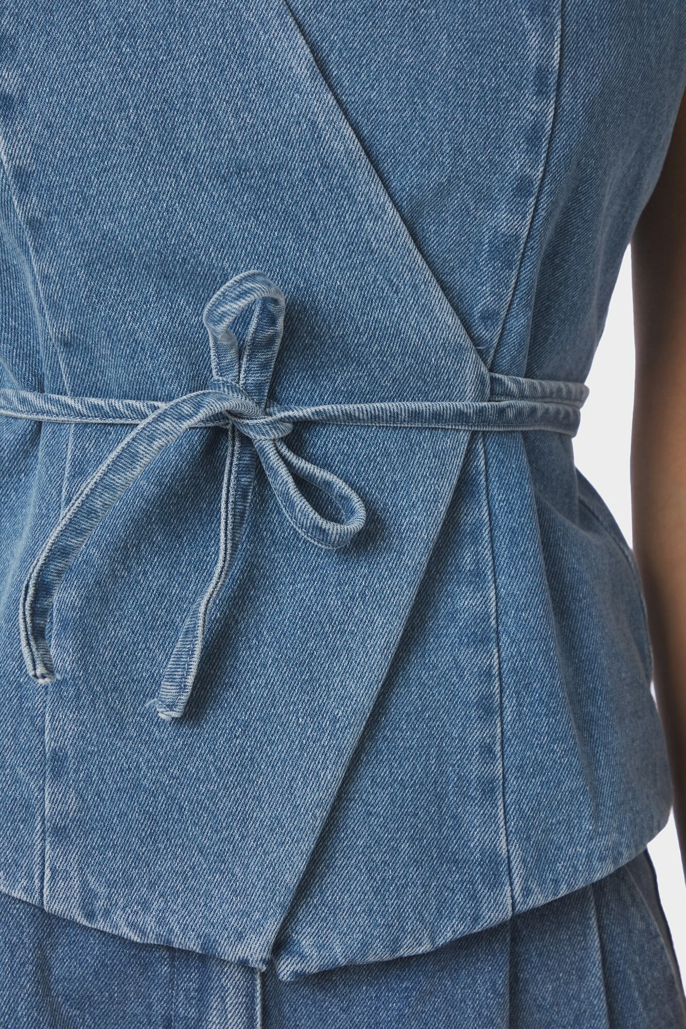 Samara Denim vest - blå - Image 7