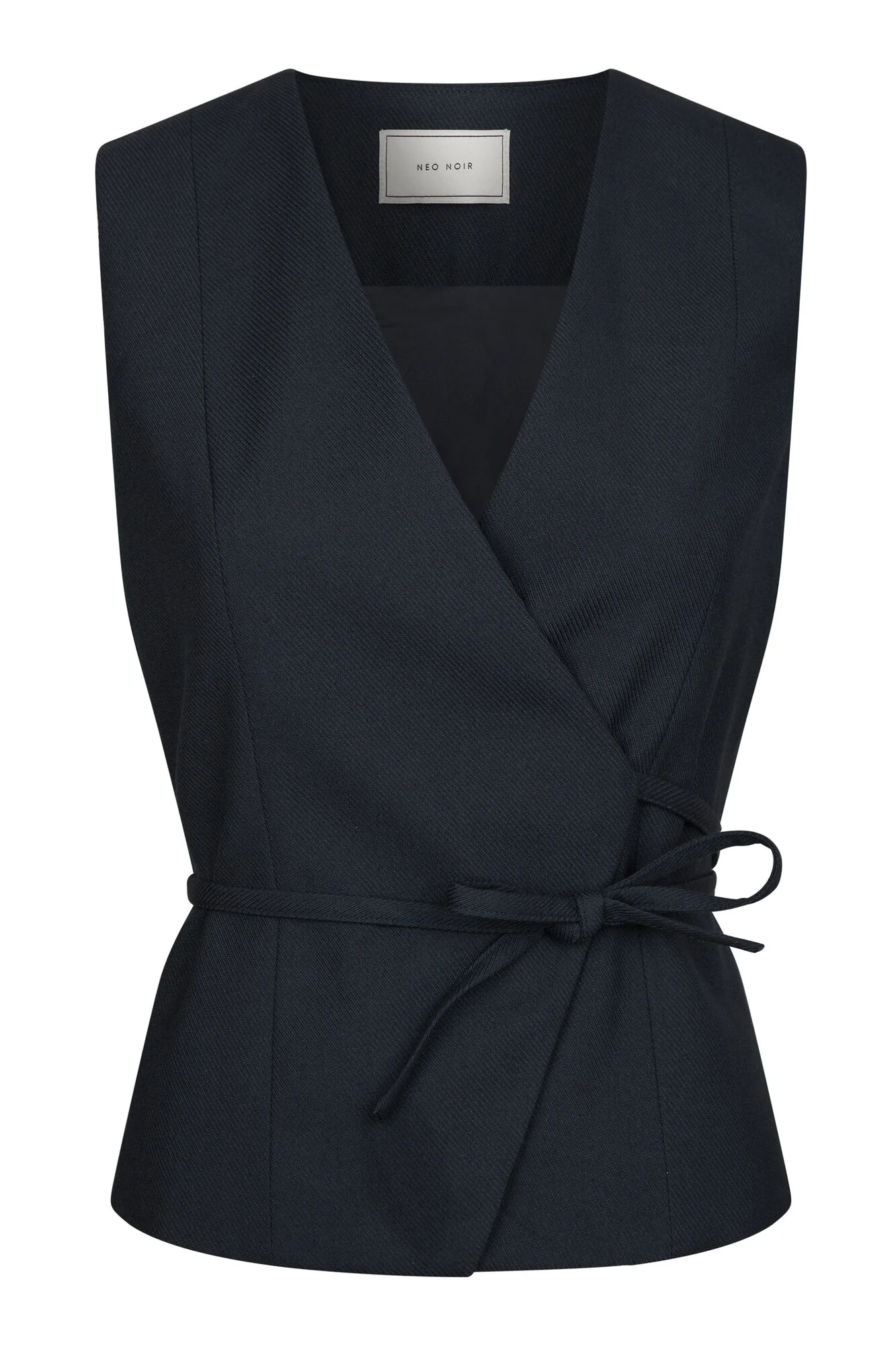 Samara Melange vest - mørkeblå - Image 2