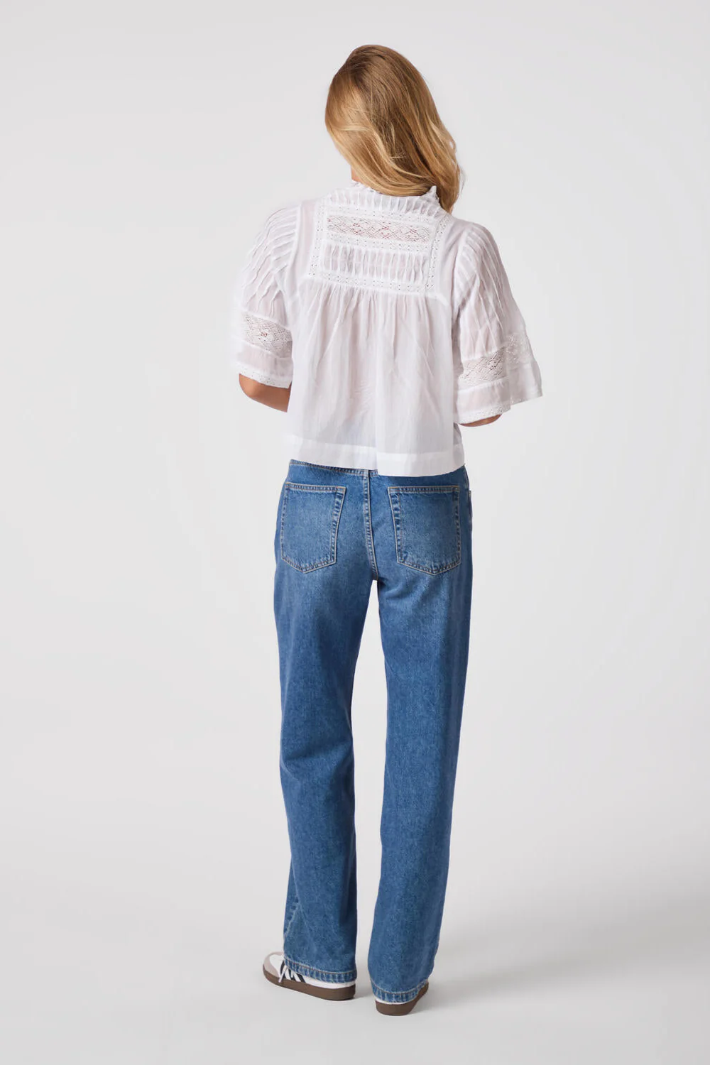 Siama S Voile top - hvid - Image 5