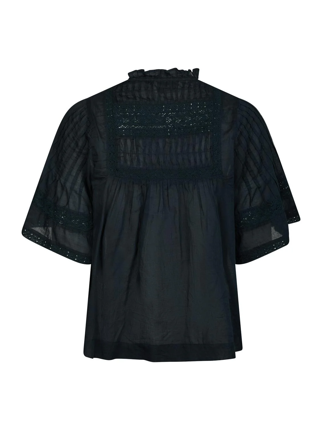 Siama S Voile top - Navy - Image 4