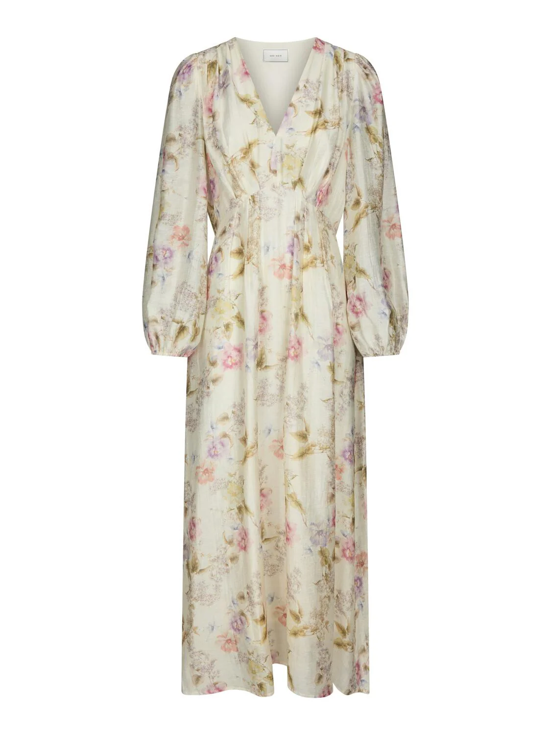 Silfi Vintage Flower kjole - Off White - Image 2