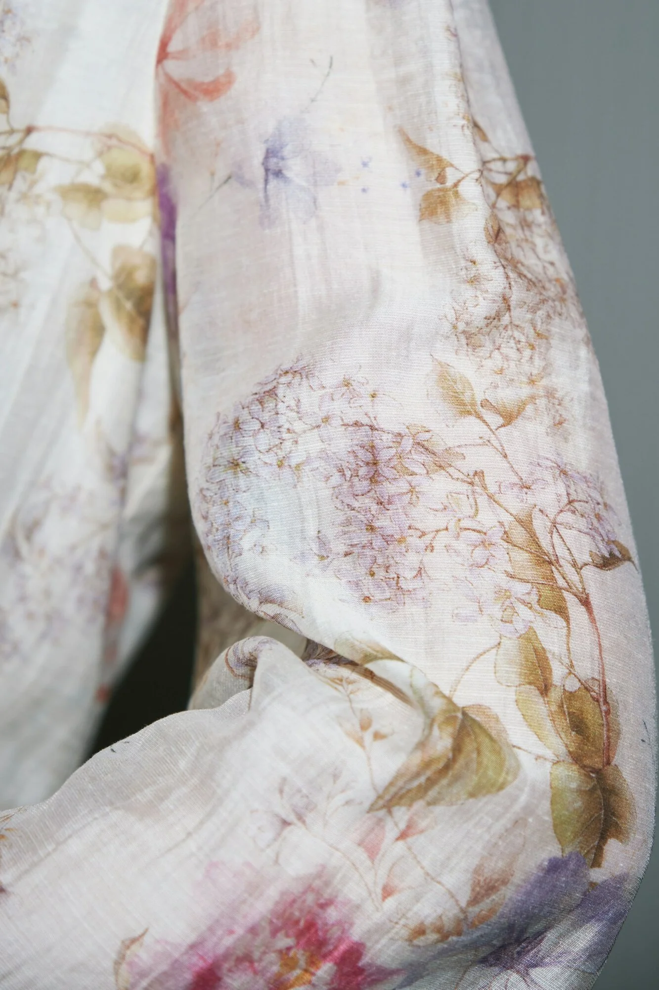 Silfi Vintage Flower kjole - Off White - Image 7