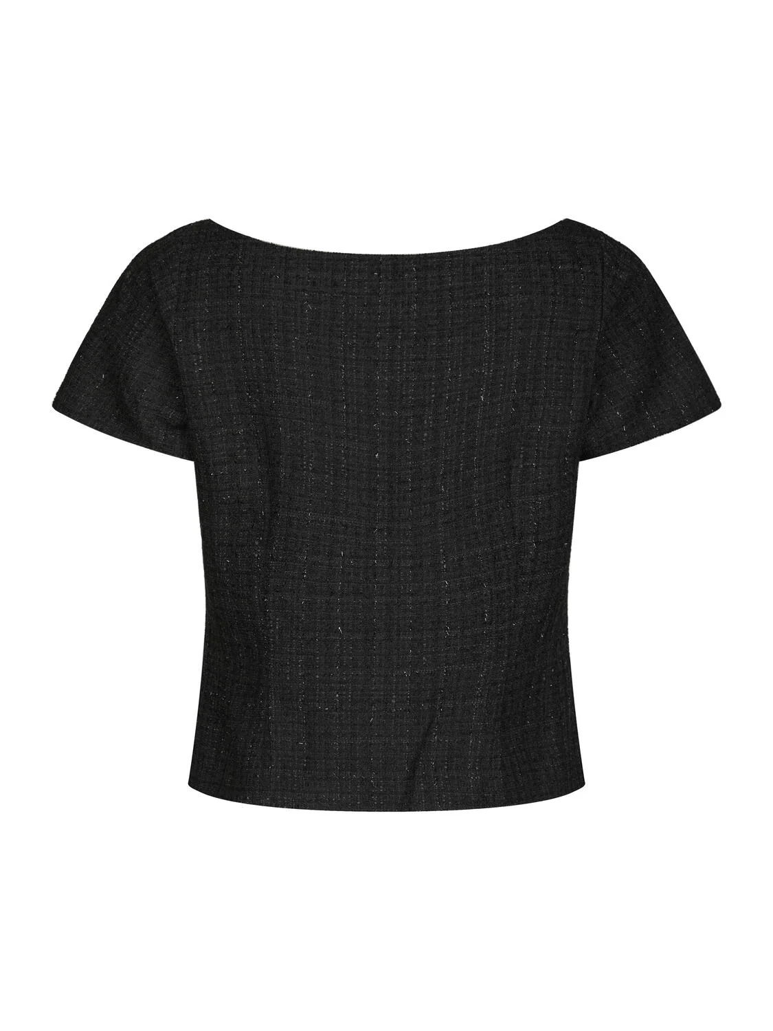 Tango Boucle top - sort - Image 6
