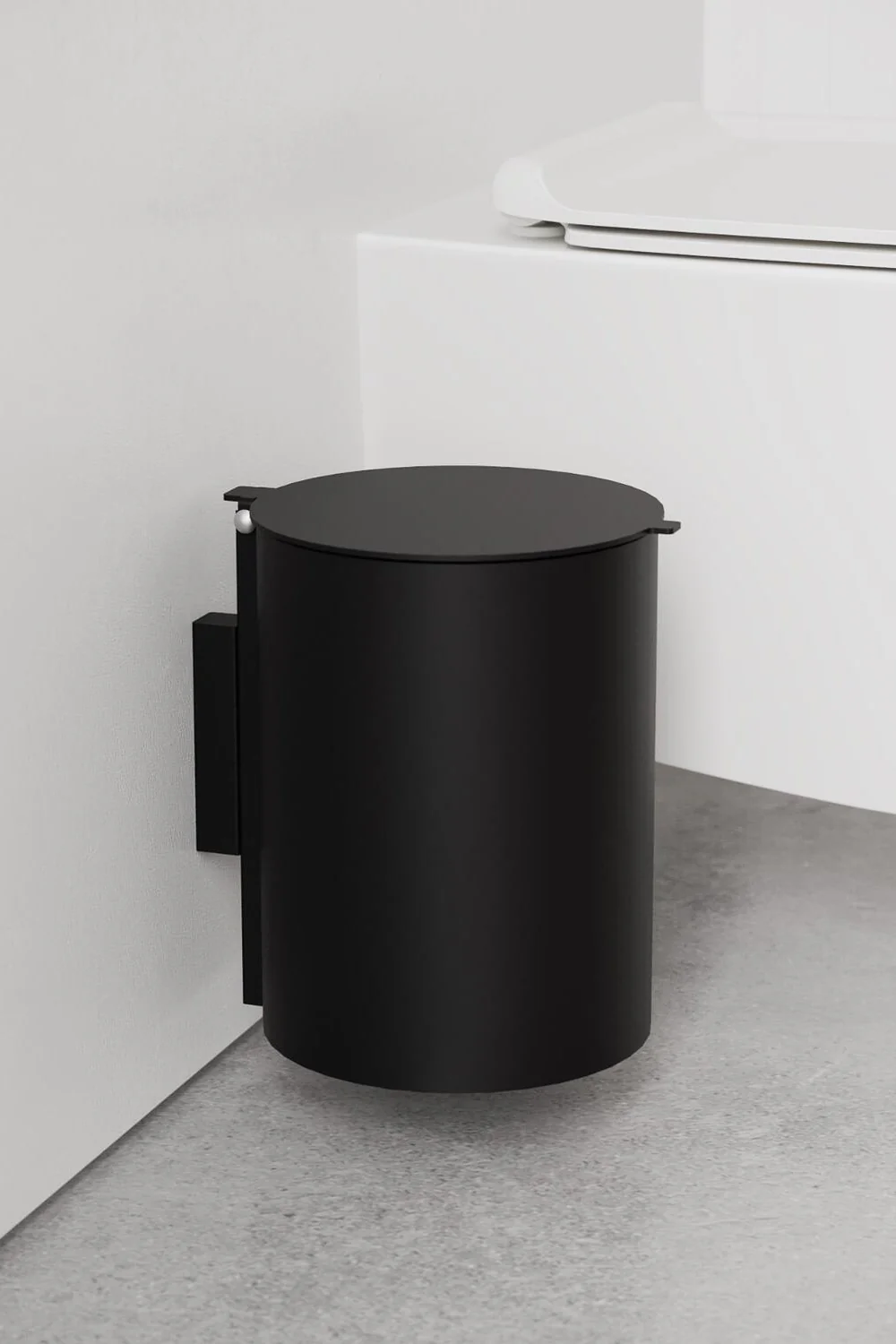 Toiletspand - sort - Image 2