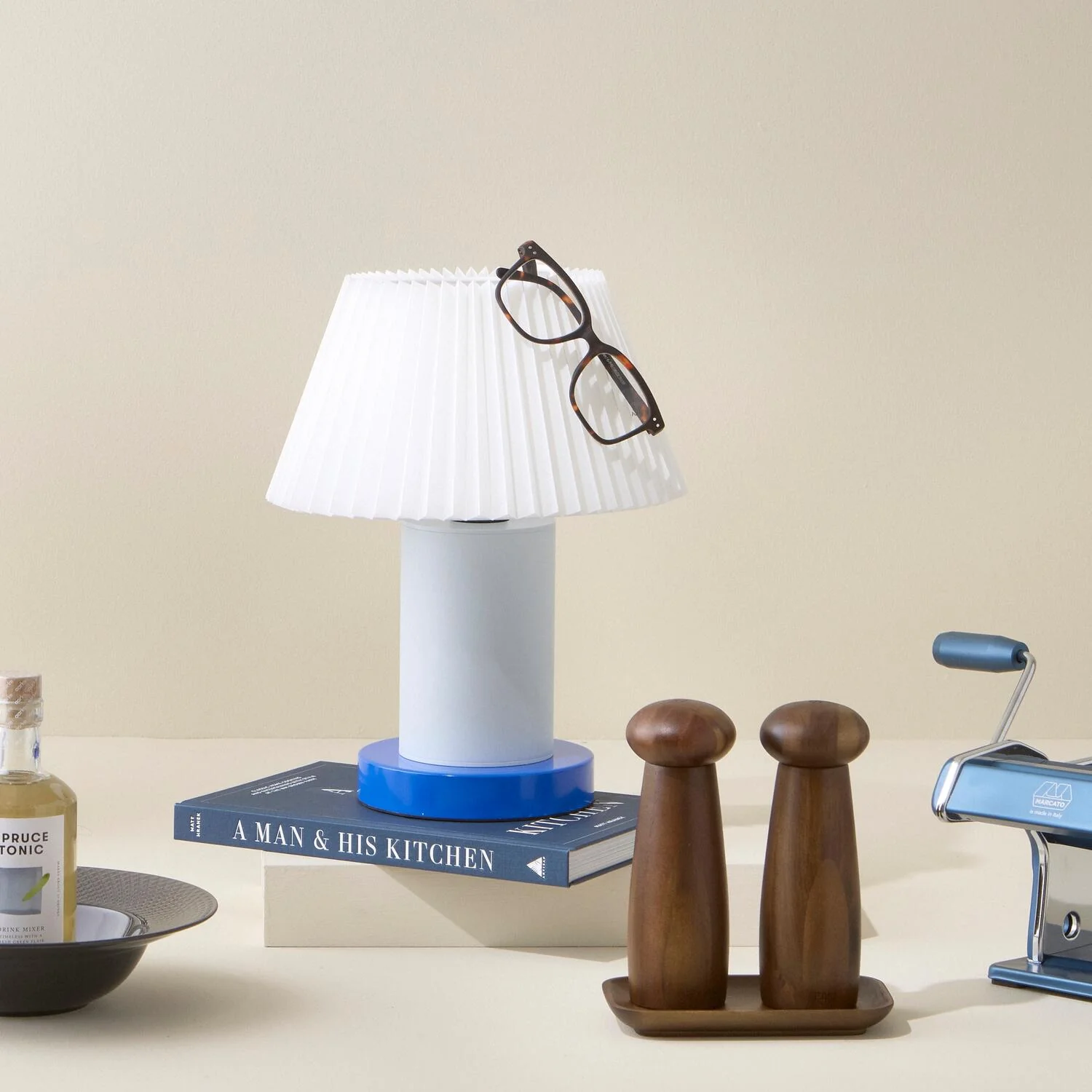 Cellu bordlampe - Light Blue - Image 3