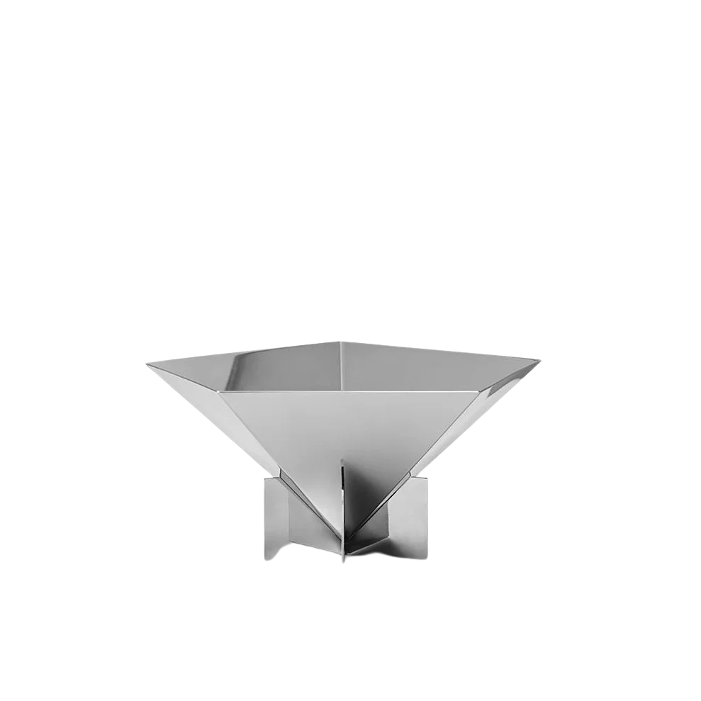 Fem Bowl dekorationsskål - Stainless Steel - Image 7