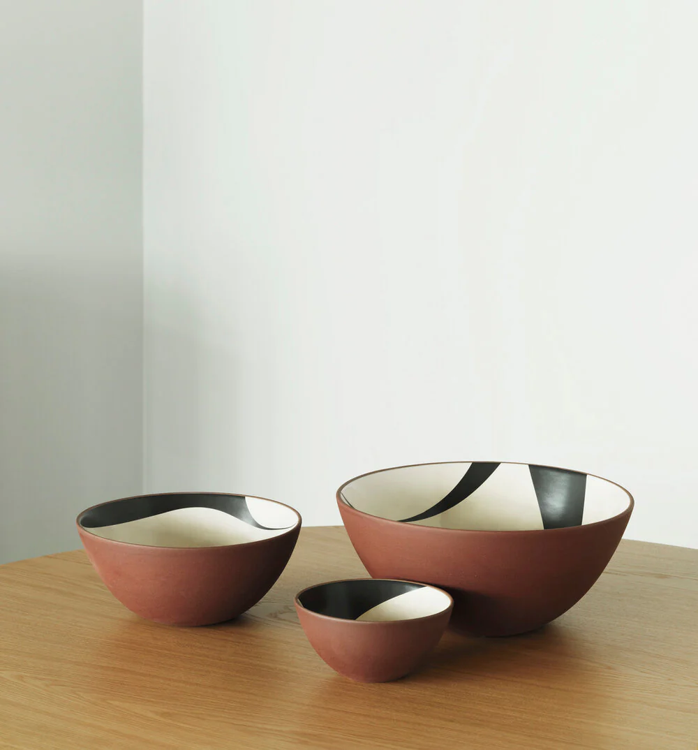 Line skål, Red Clay - Ø23 - Image 3
