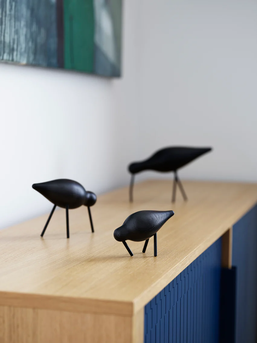 Shorebird, stor - sort - Image 3