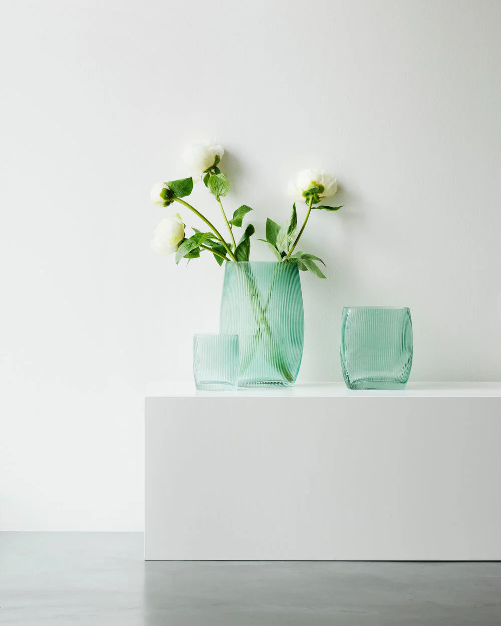 Tide vase, blå - H: 12 cm. - Image 3